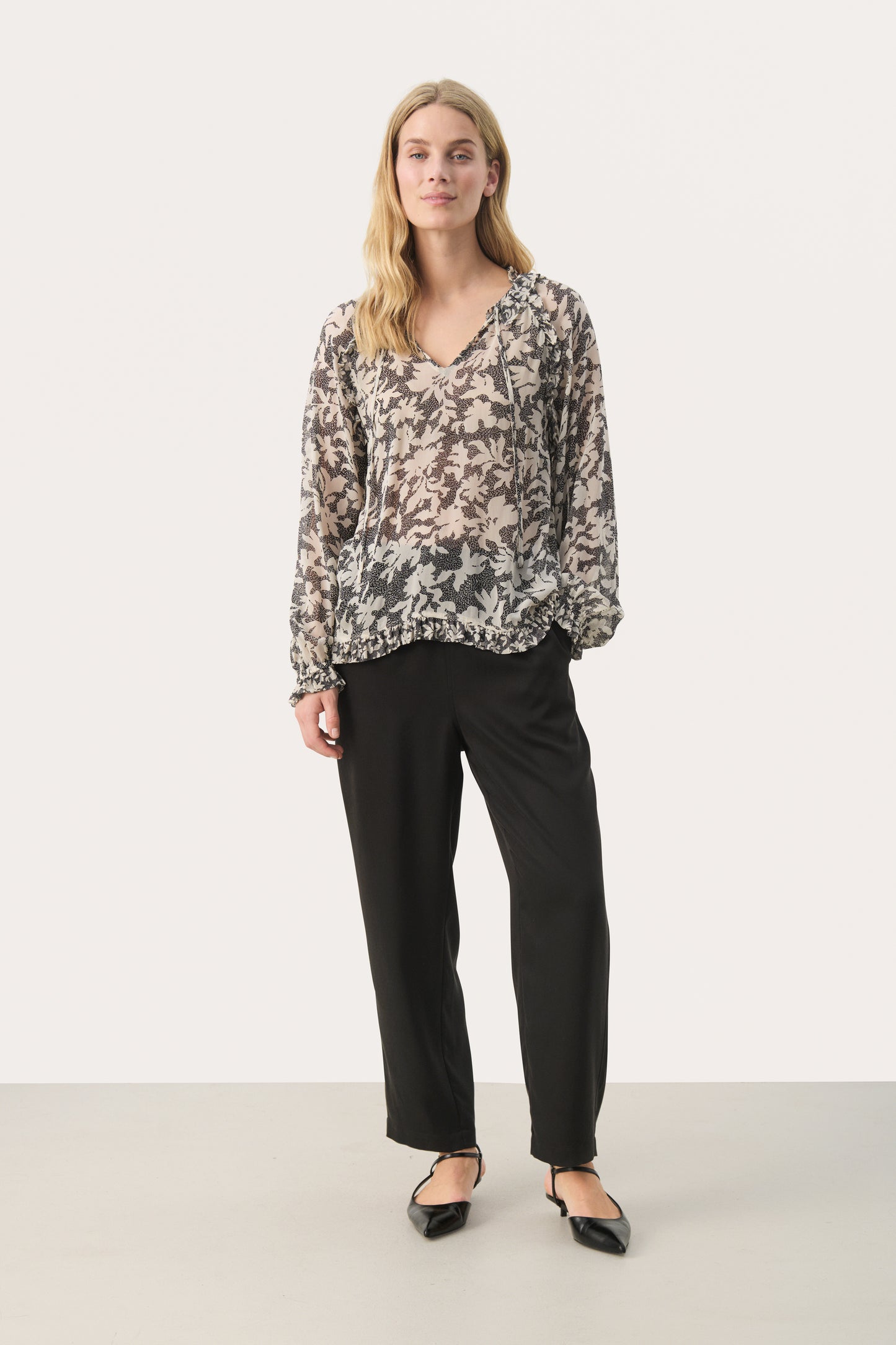 Part Two Joanna Print Blouse