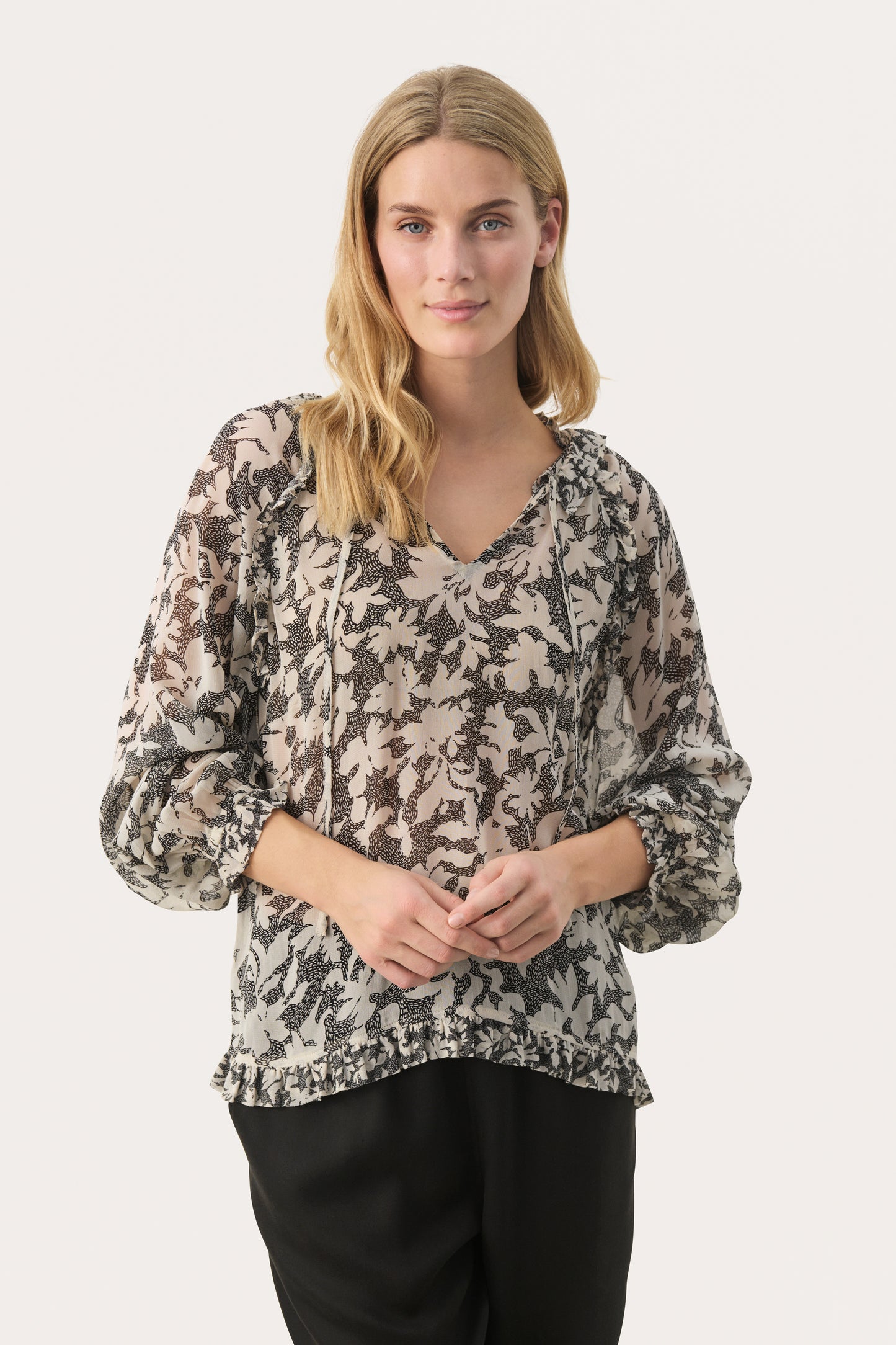 Part Two Joanna Print Blouse