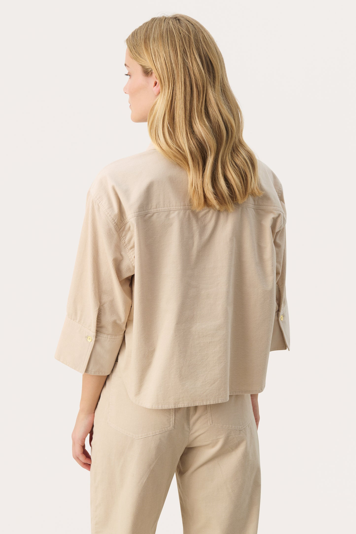 Part Two Jolene Mini Cord Shirt