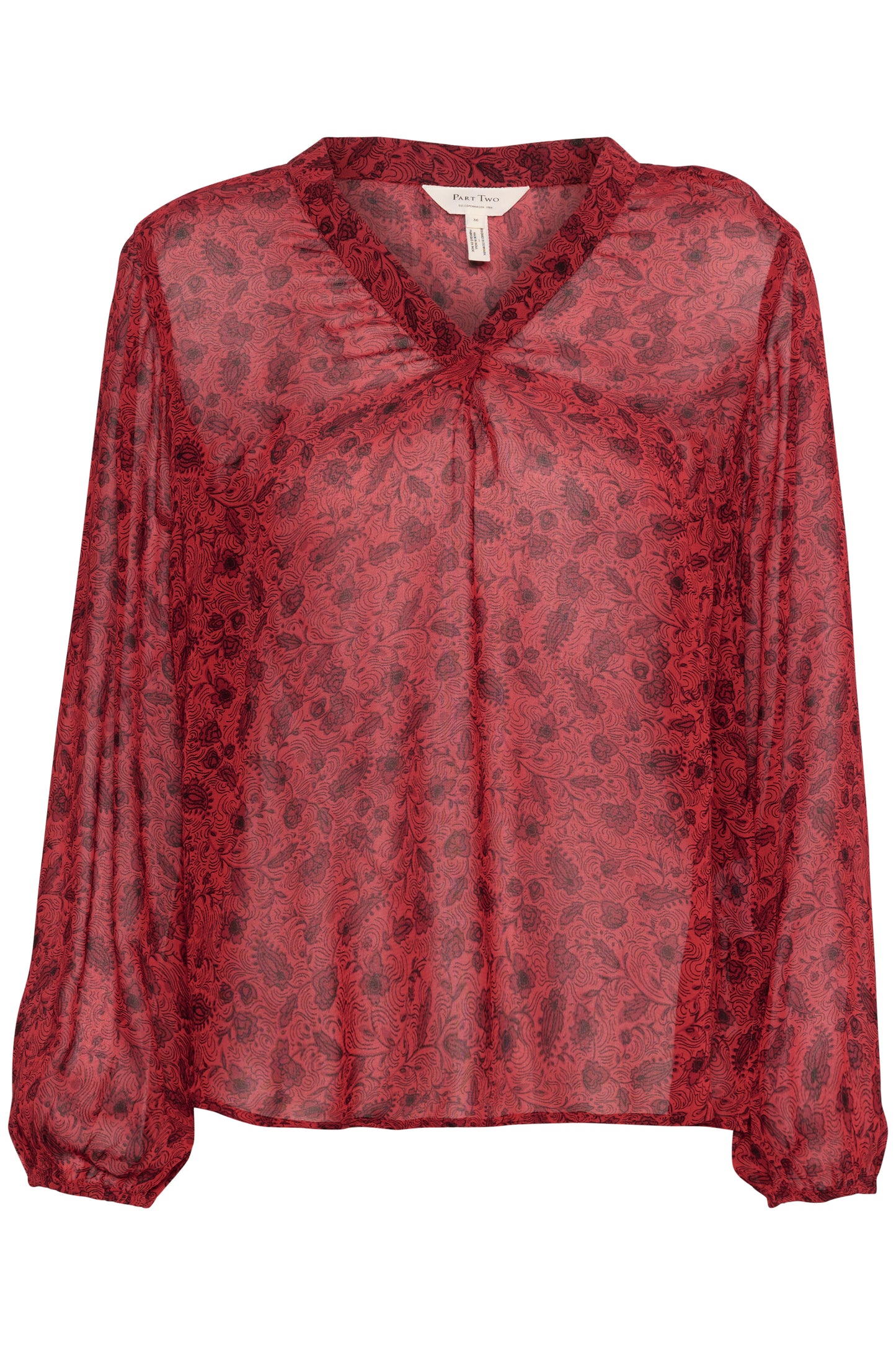 Part Two Ditte Print Blouse