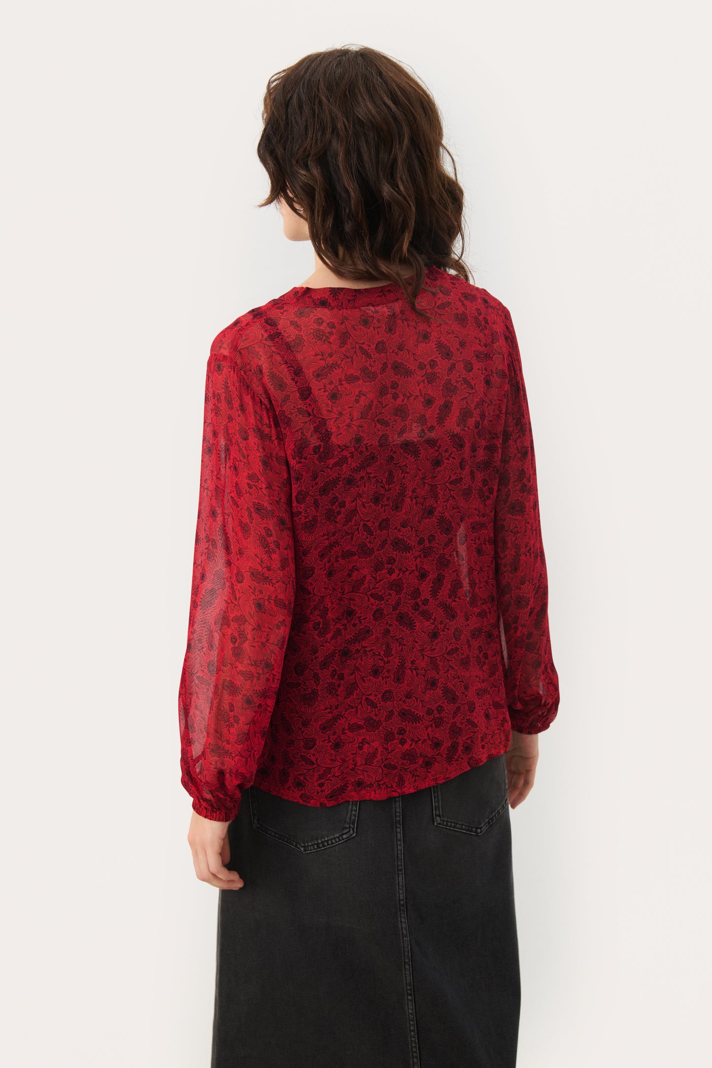 Part Two Ditte Print Blouse