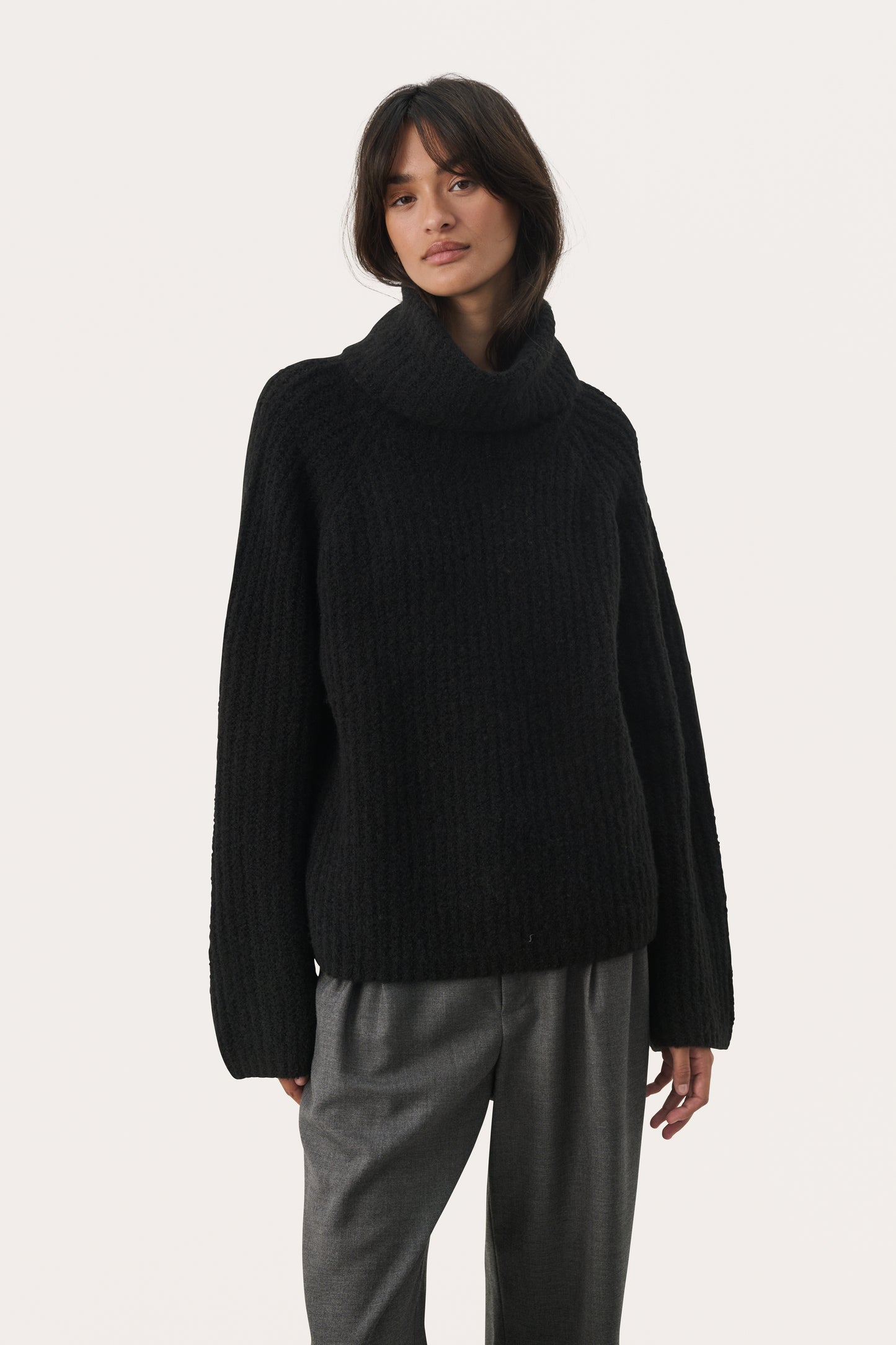 Part Two Camryn Chunky Knit Turtleneck Sweater