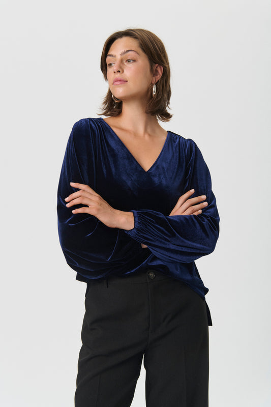 Part Two Madis Velour Top