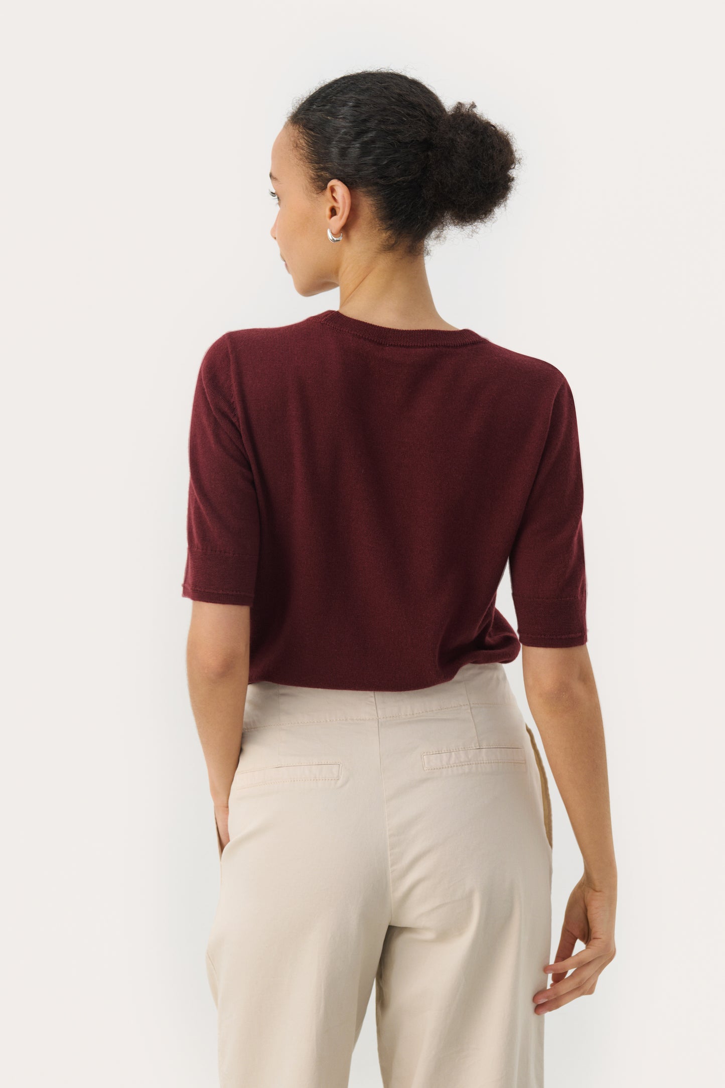 Part Two Natanya Merino Wool Top