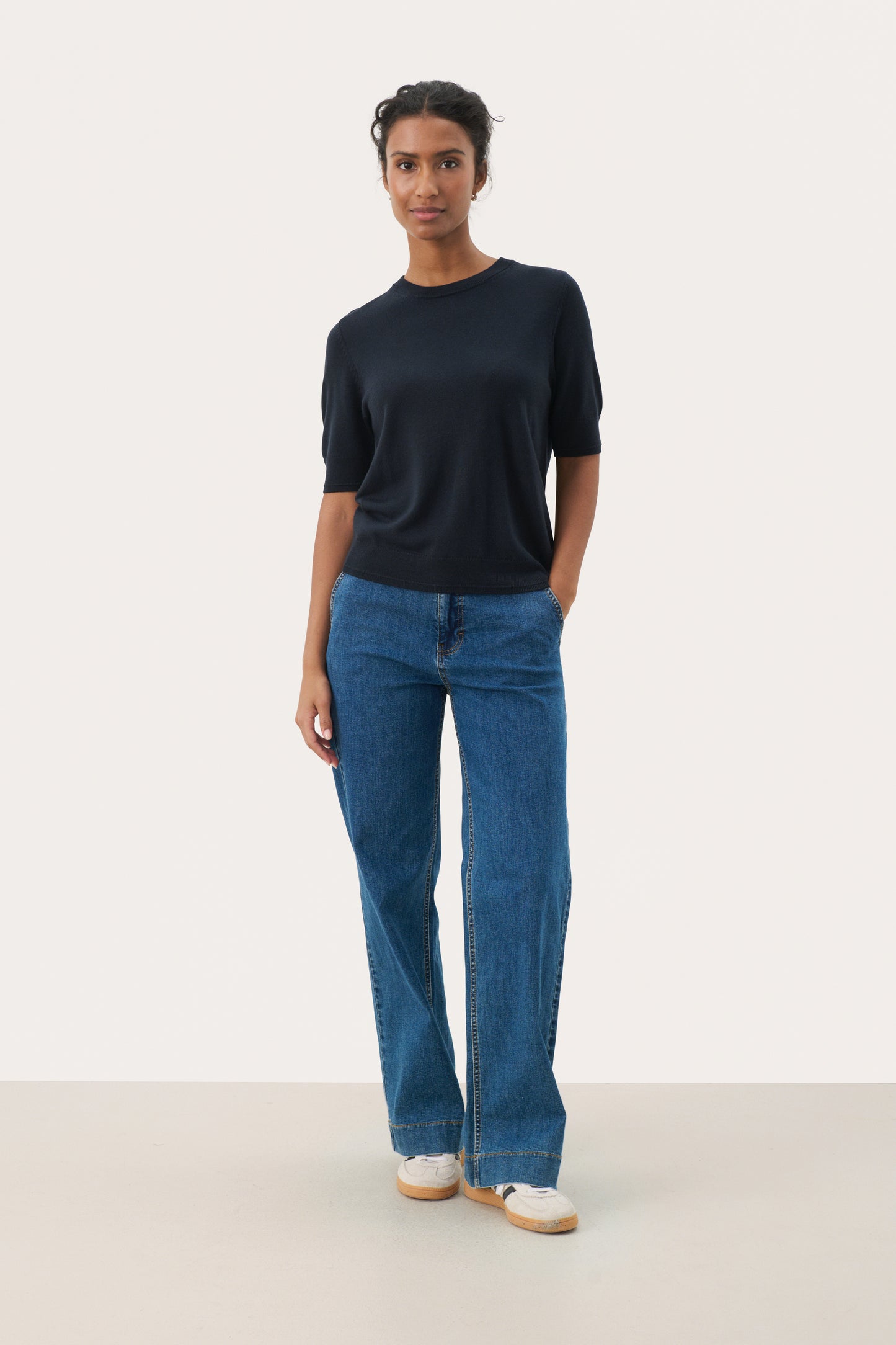 Part Two Natanya Merino Wool Top