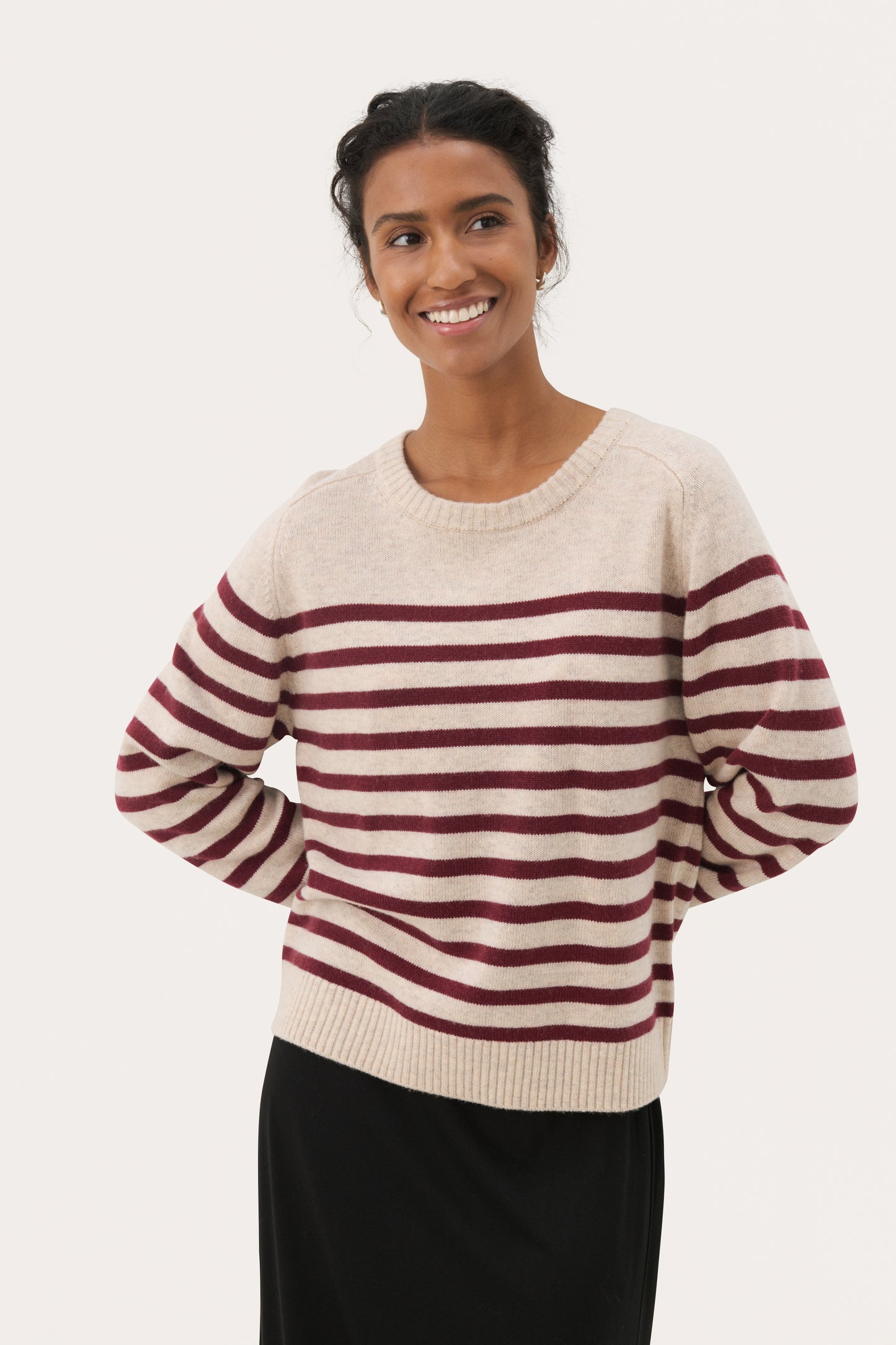 Part Two Niaka Stripe Sweater