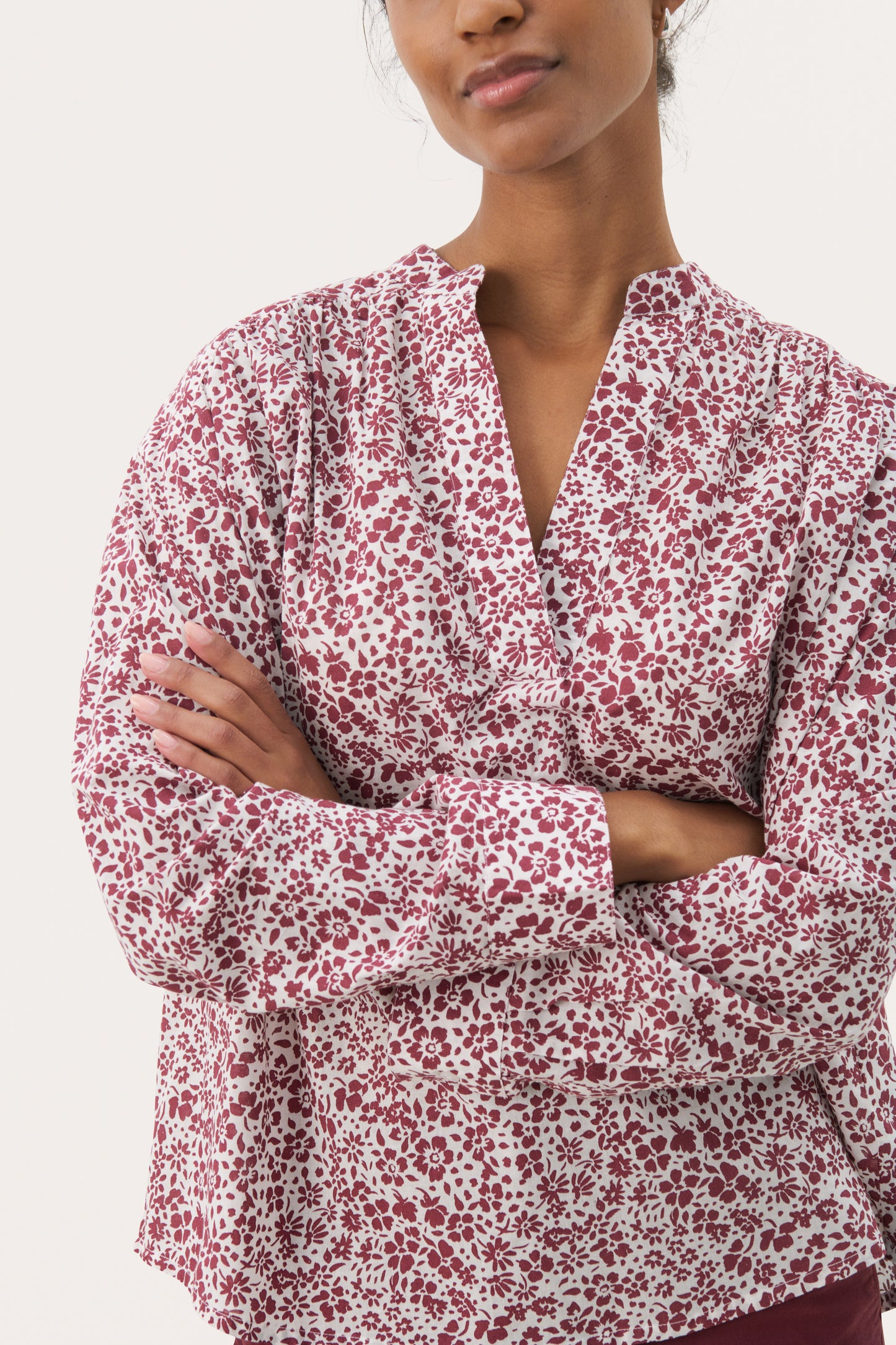 Part Two Natale Print Blouse