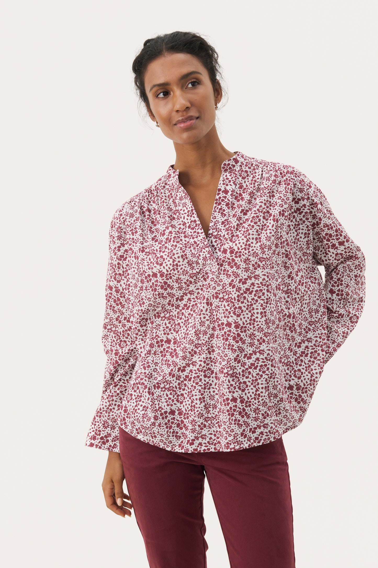 Part Two Natale Print Blouse