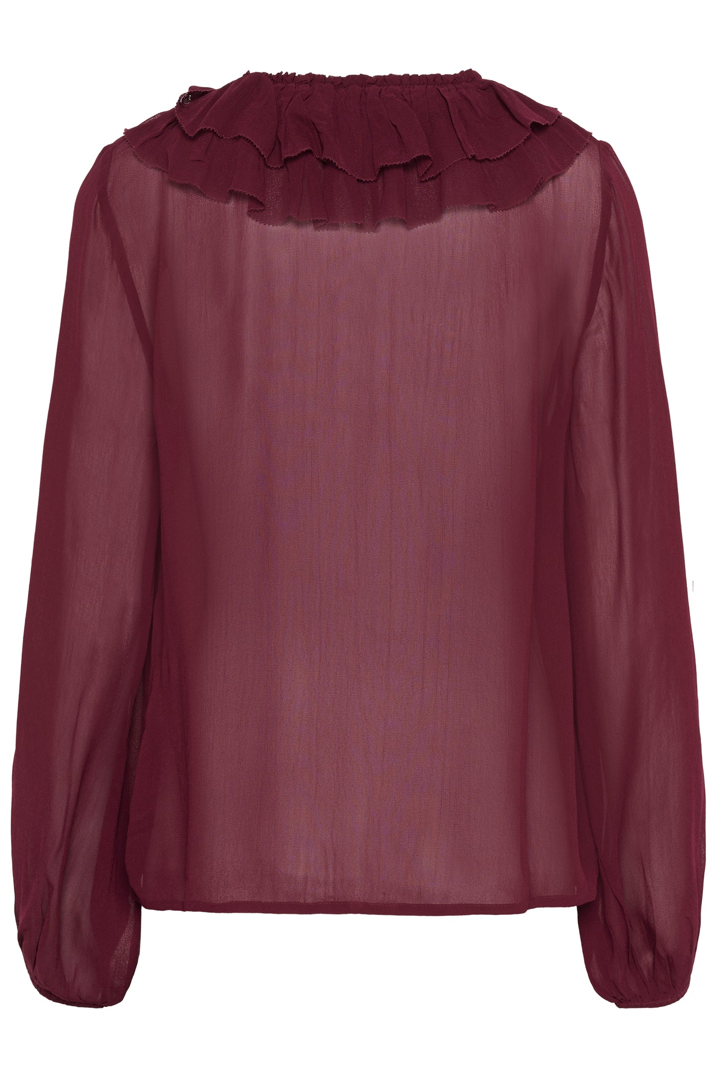Part Two Sanza Ruffle Blouse