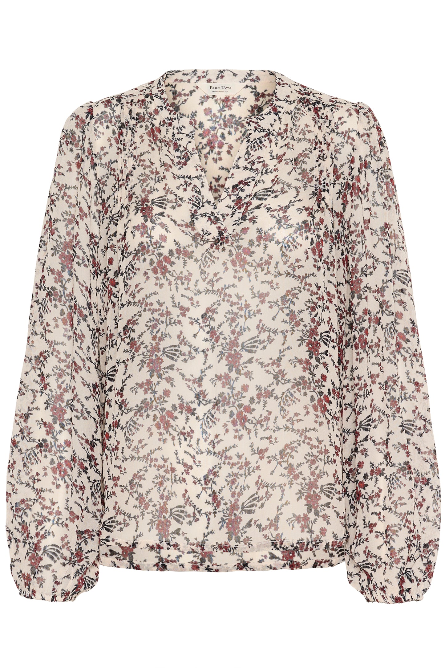 Part Two Sandi Floral Print Blouse