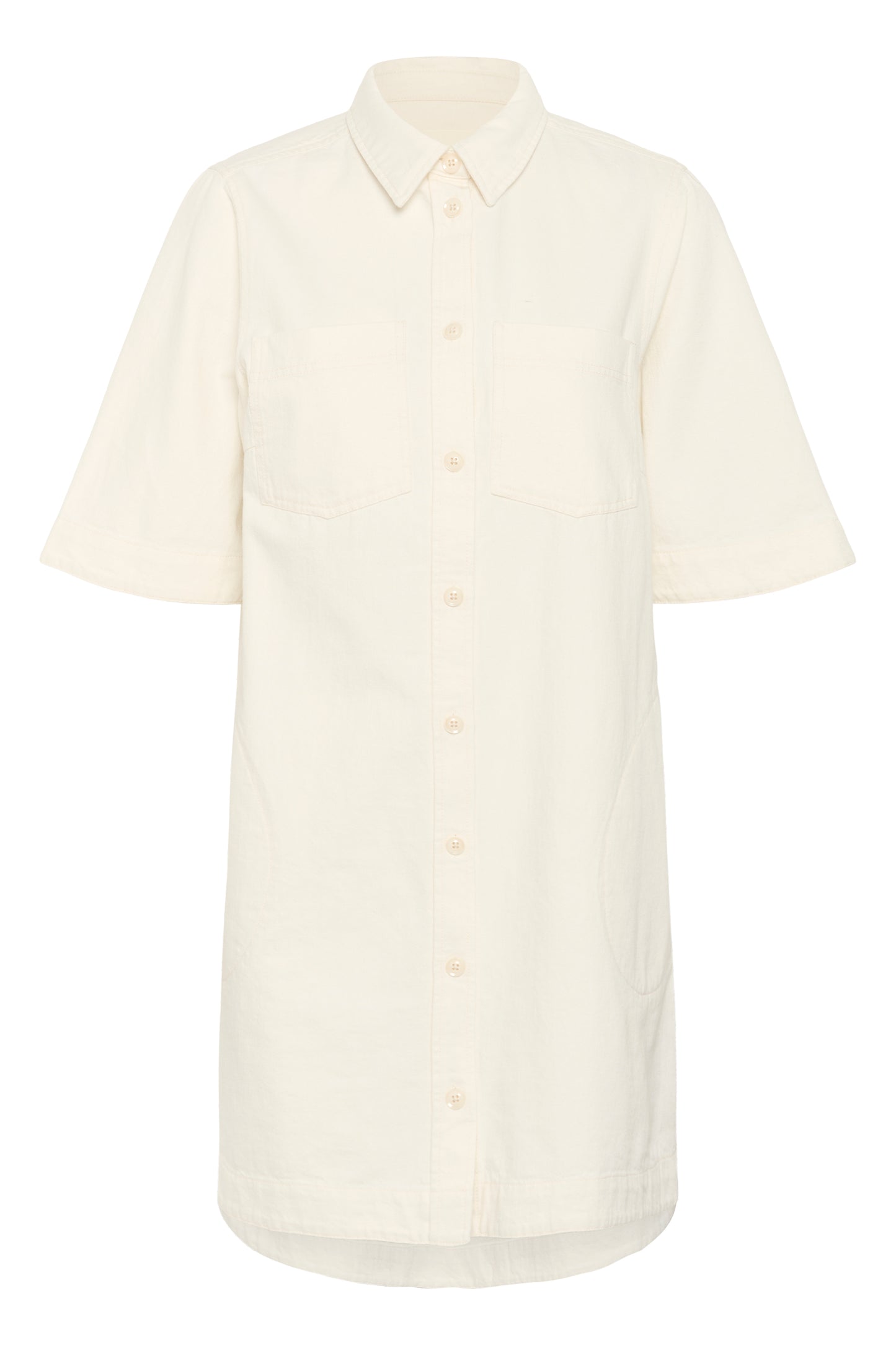 Part Two Sardia Collared Denim Dress