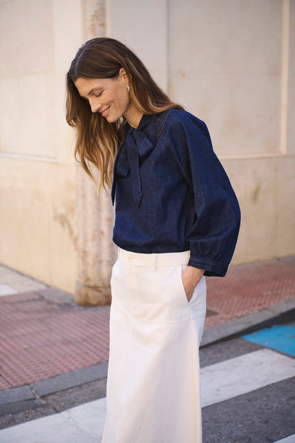 Part Two Sassi Denim Shirt