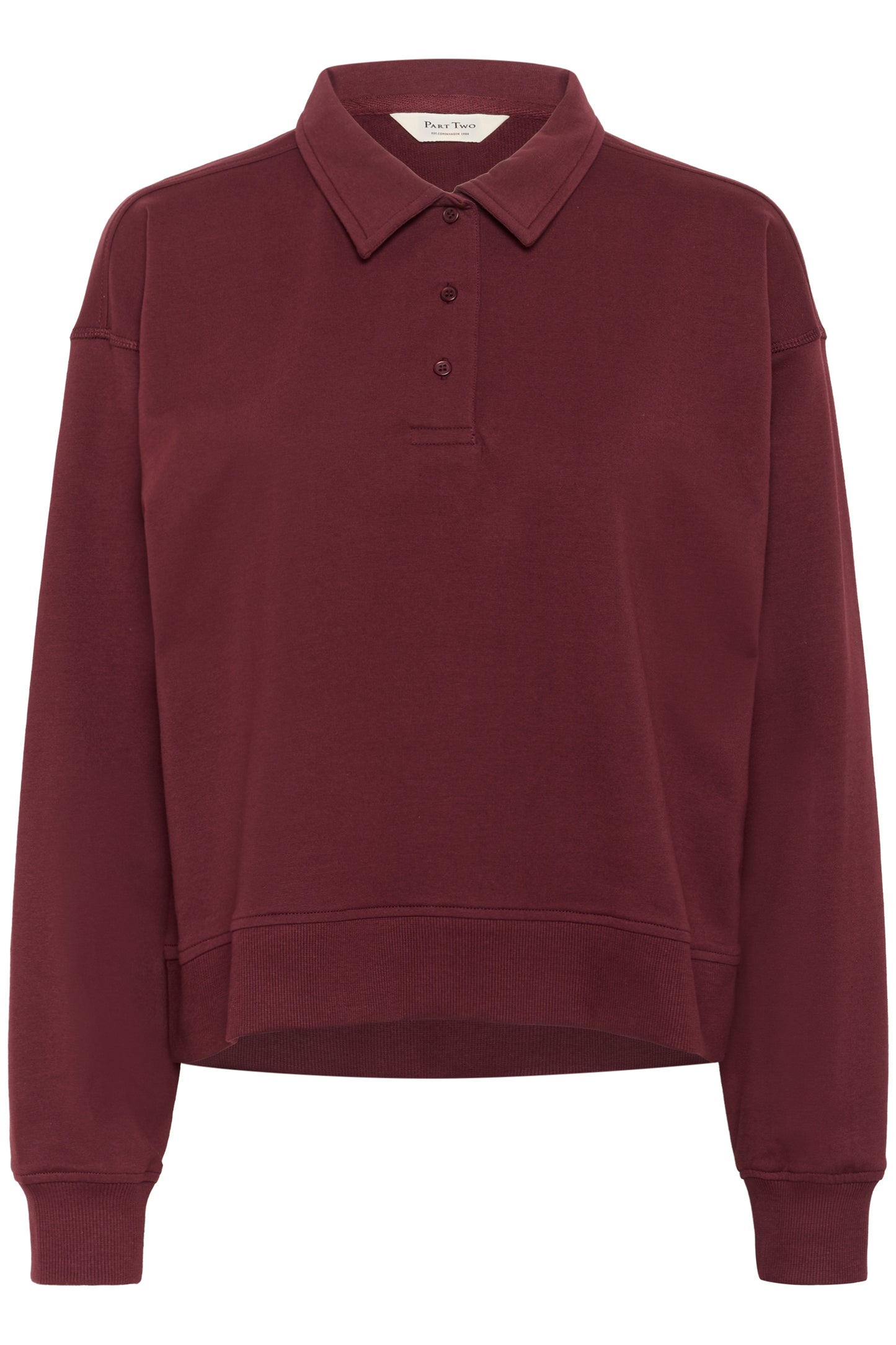 Part Two Satya Collared Sweatshirt
