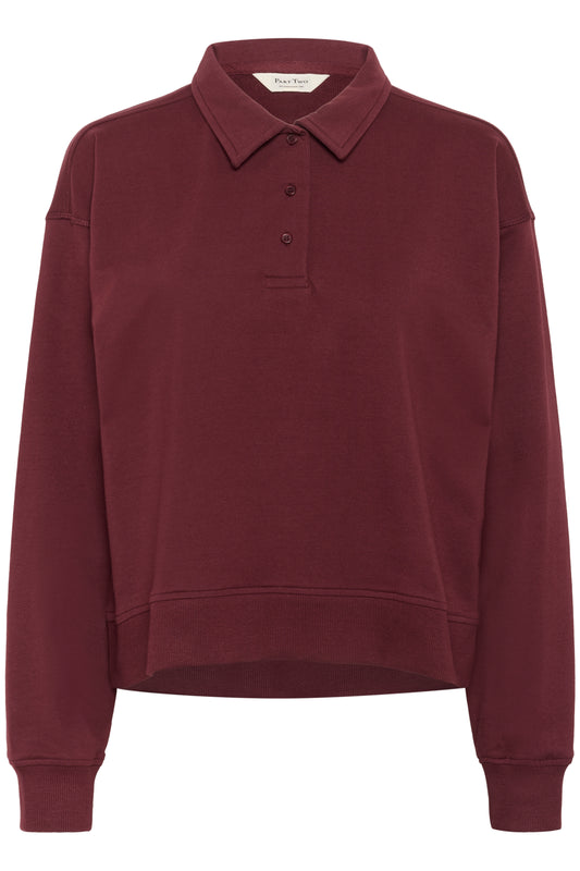 Part Two Satya Collared Sweatshirt