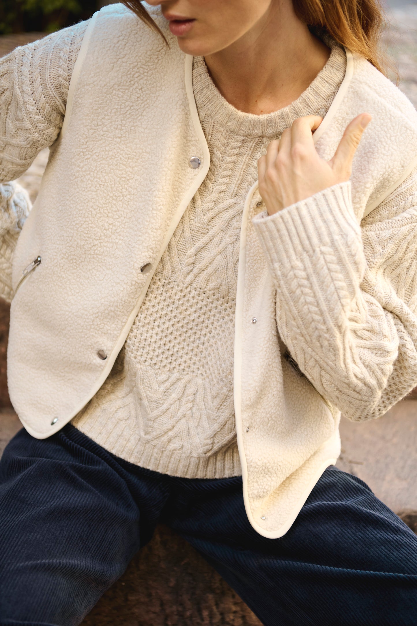 Part Two Signy Fleece Vest