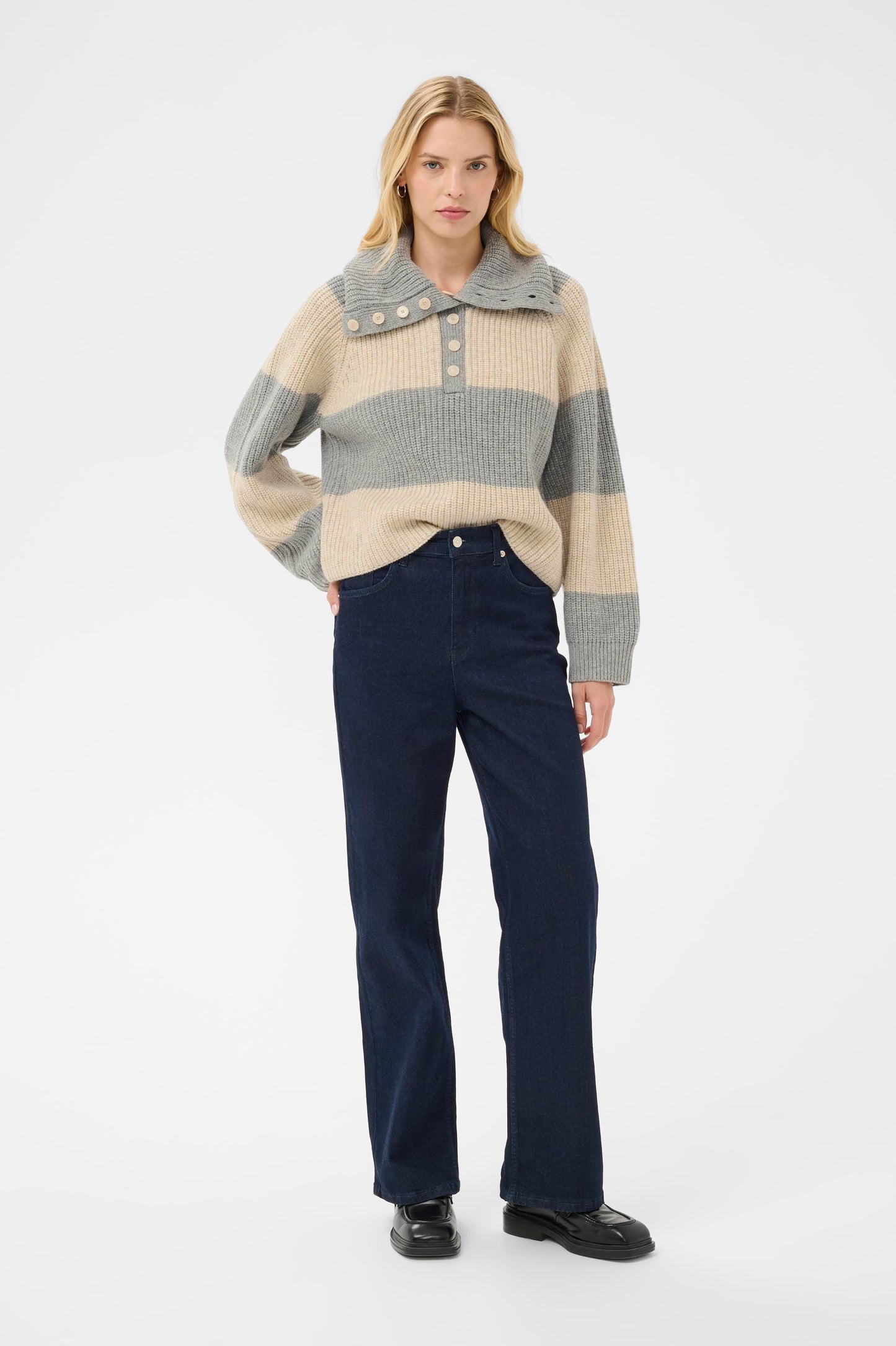 Part Two Simra Stripe Sweater