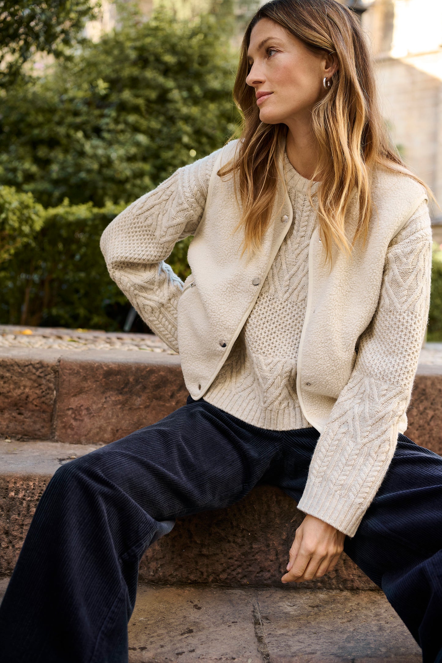 Part Two Sindy Cable Knit Sweater