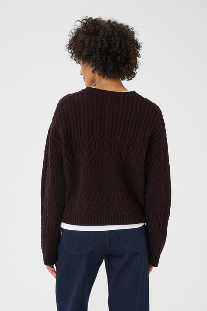 Part Two Sindy Cable Knit Sweater