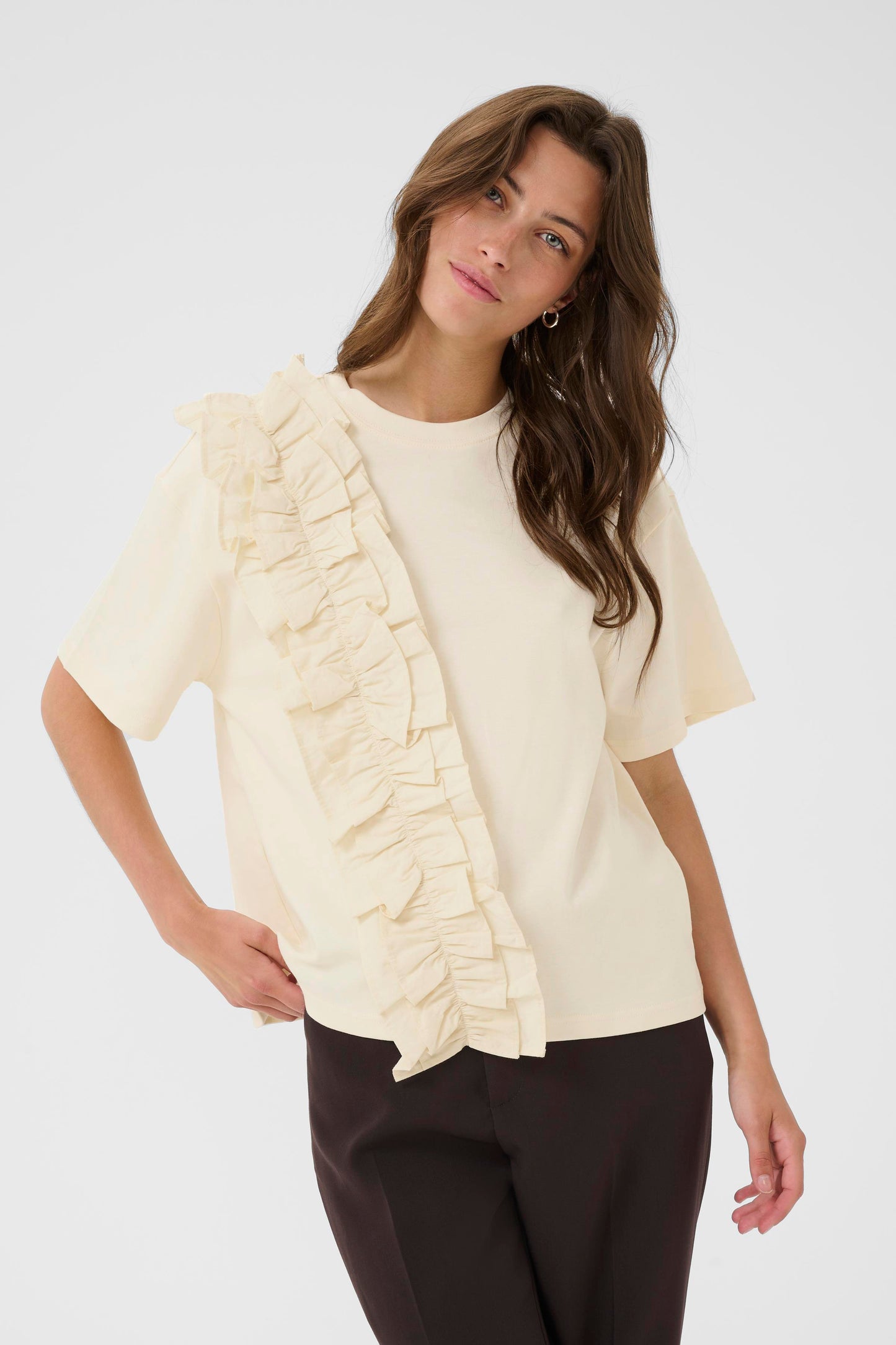 Part Two Sophy Ruffle T-Shirt