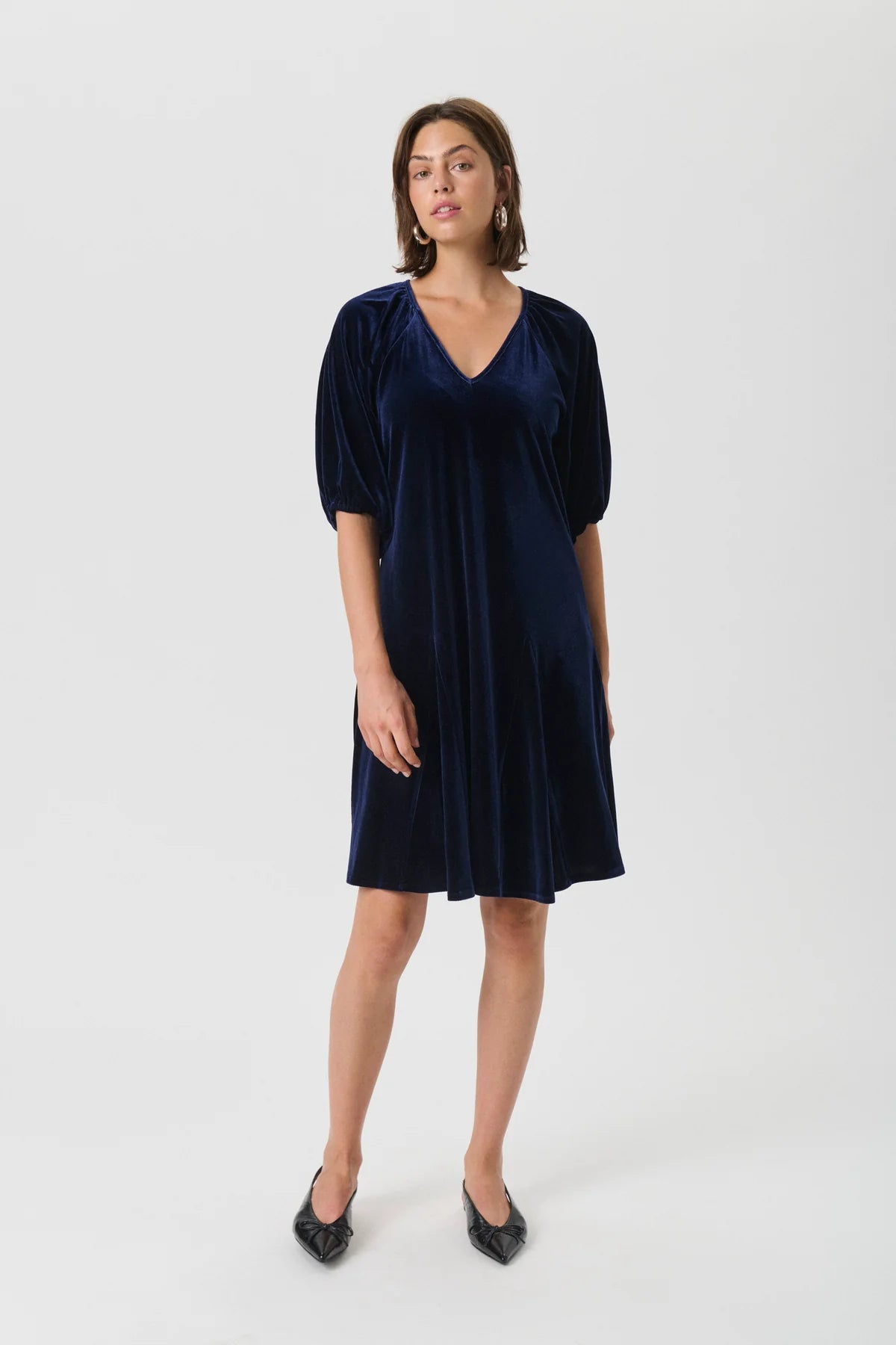 Part Two Ruthya Velour Dress