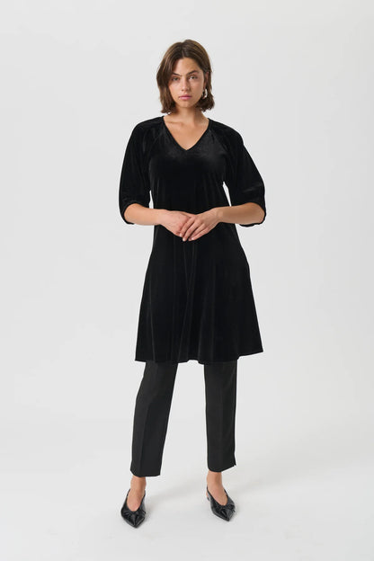 Part Two Ruthya Velour Dress