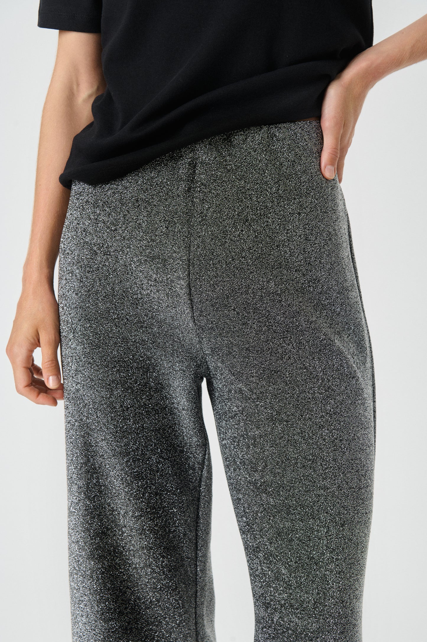 Part Two Vibekke Metallic Knit Pant