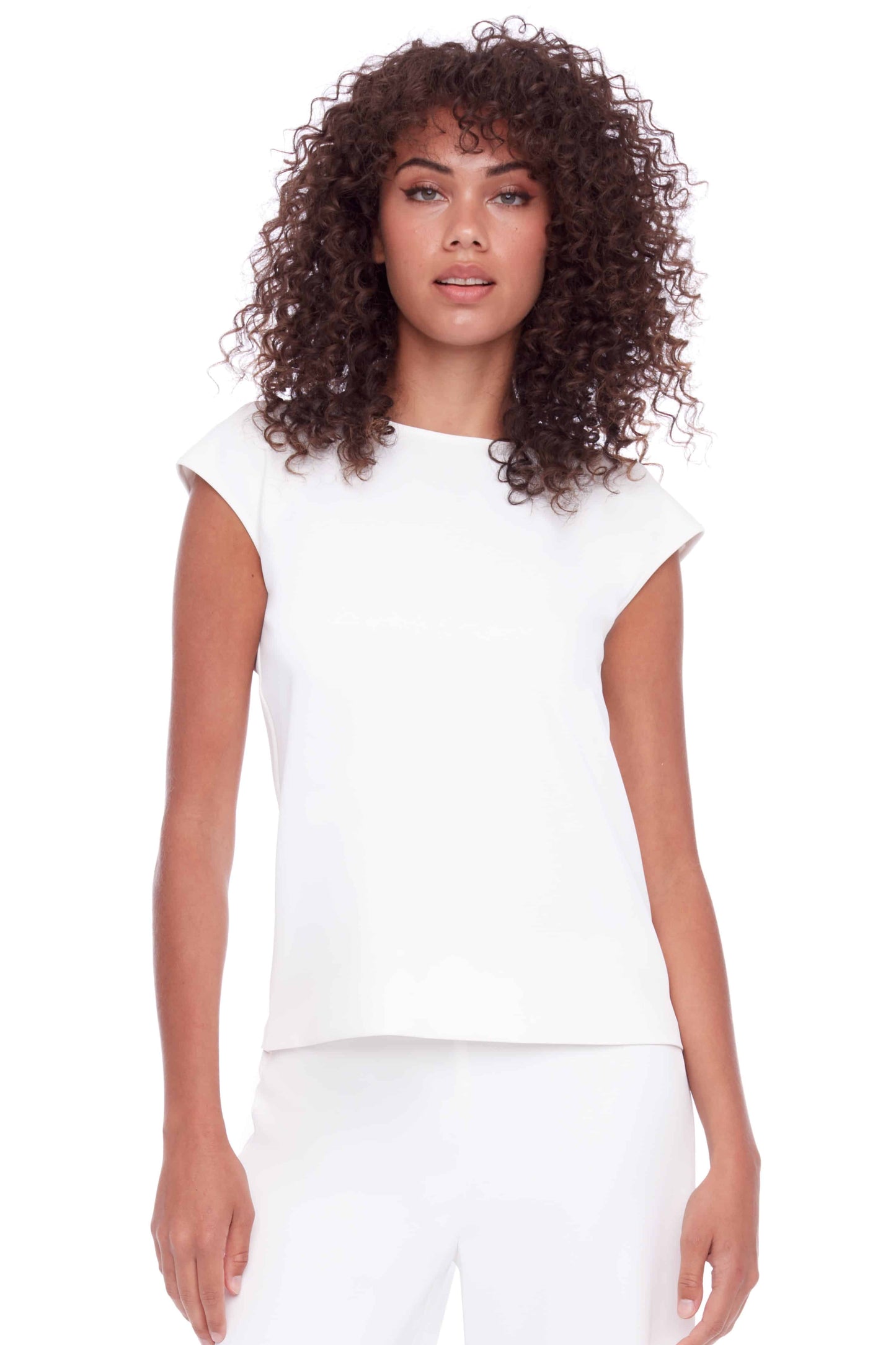 UP! Vegan Silk Cap Sleeve Top