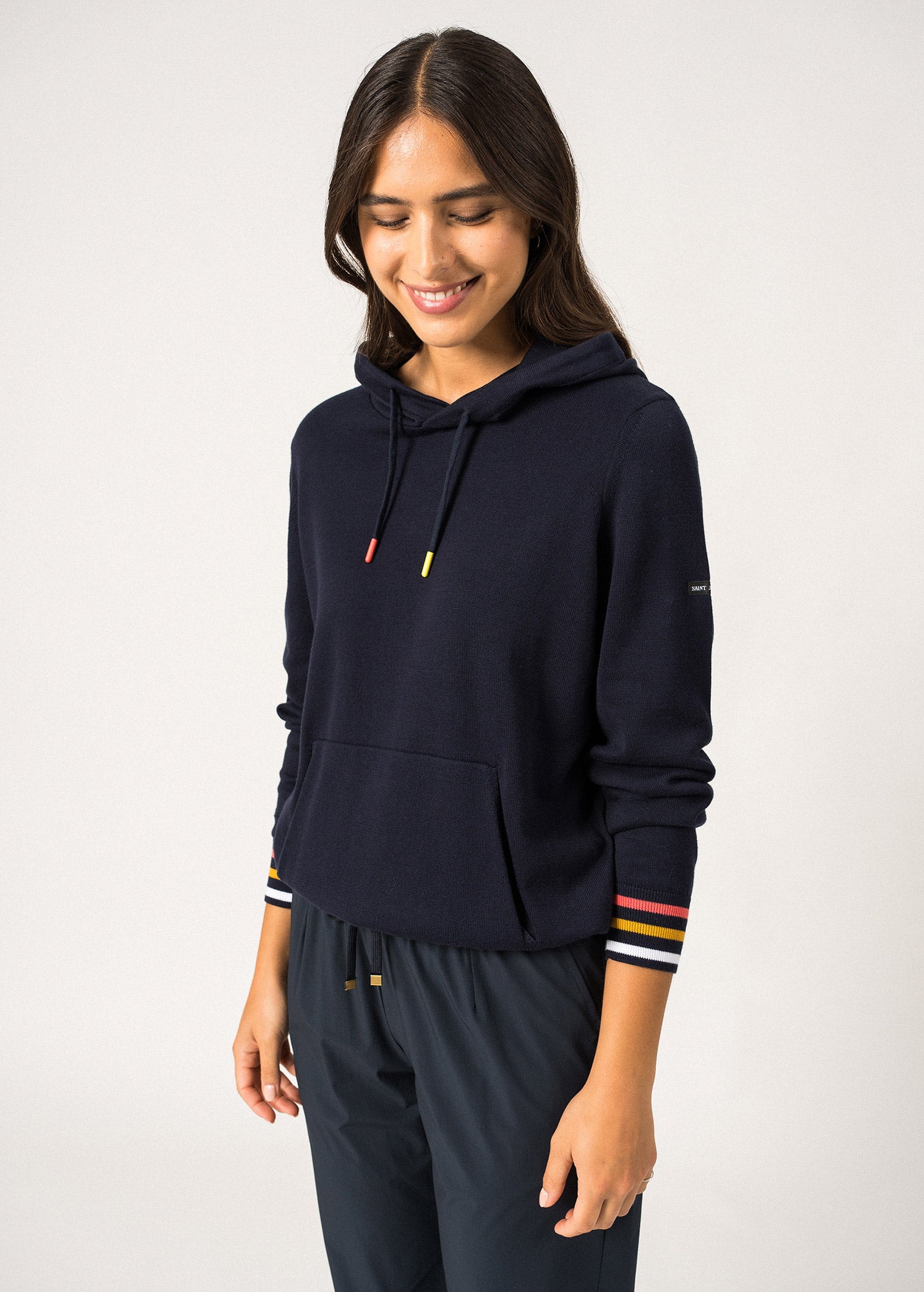 Saint James Naples Hooded Sweater