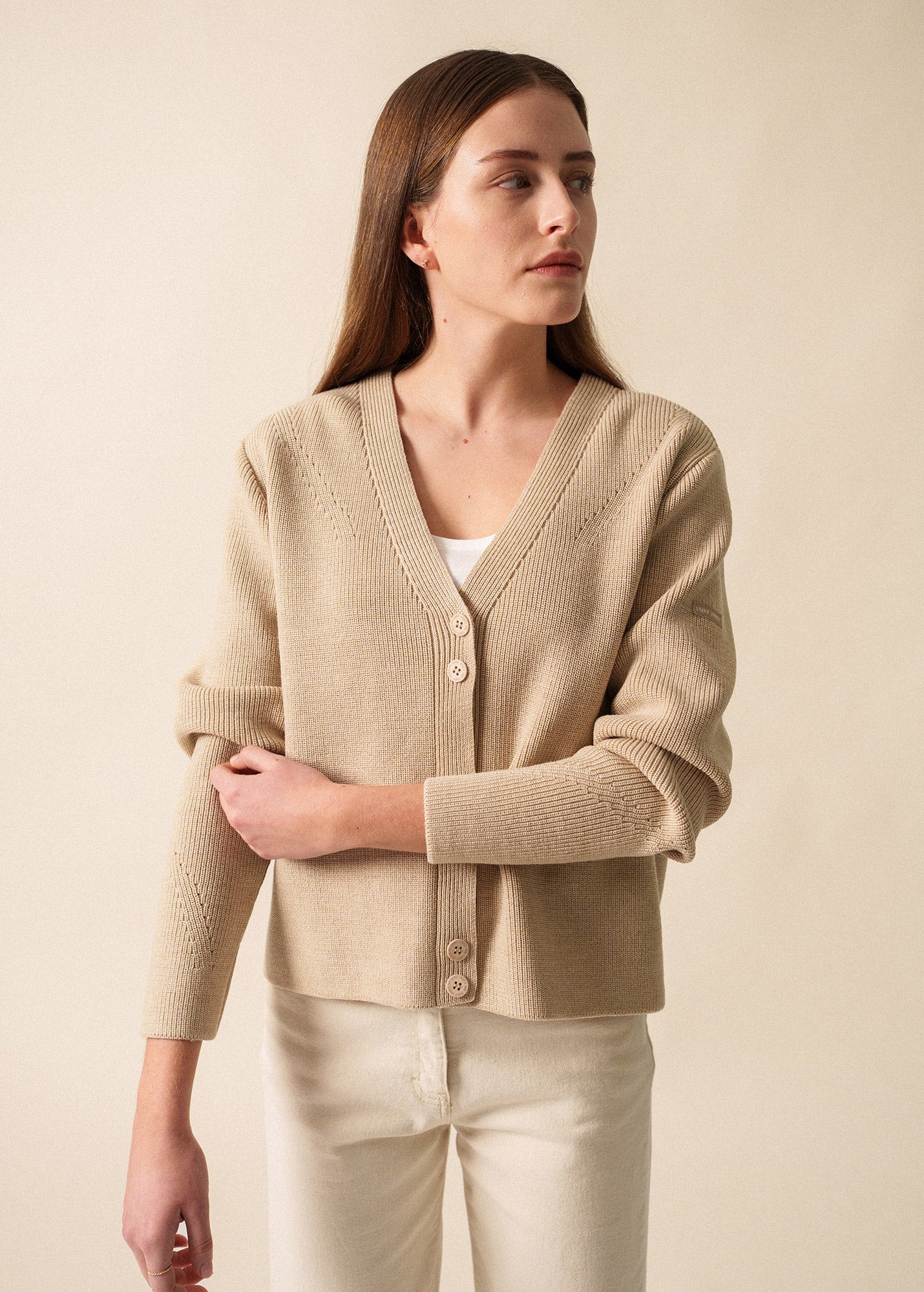 Saint James Aoste Wool Cardigan
