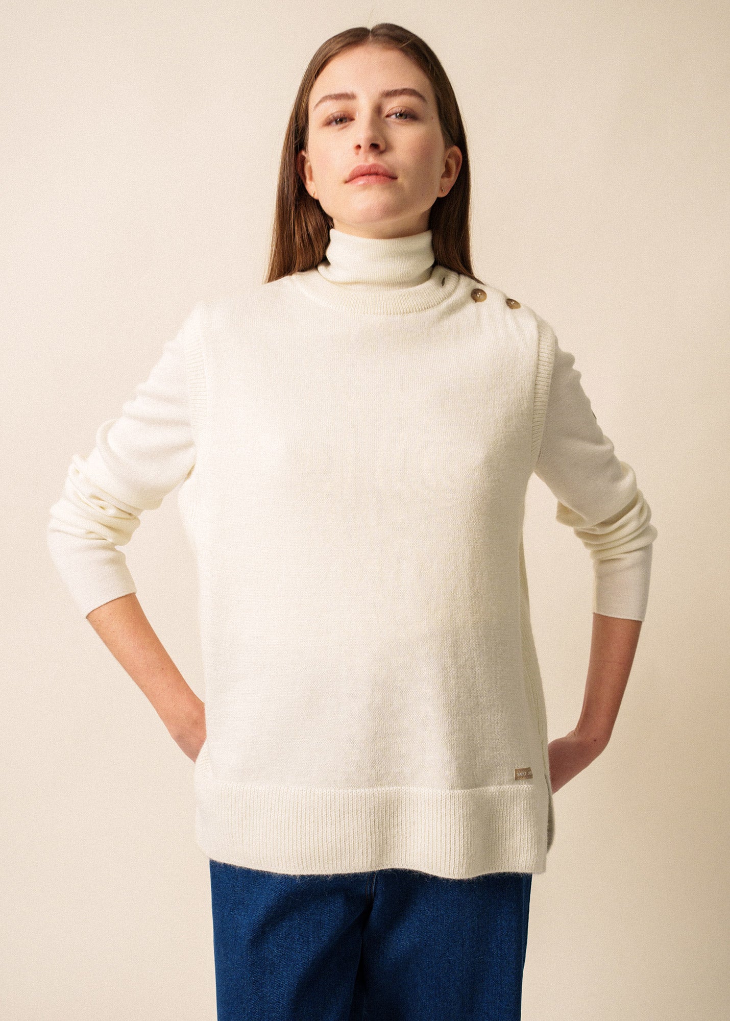 Saint James La Clusaz Wool Vest