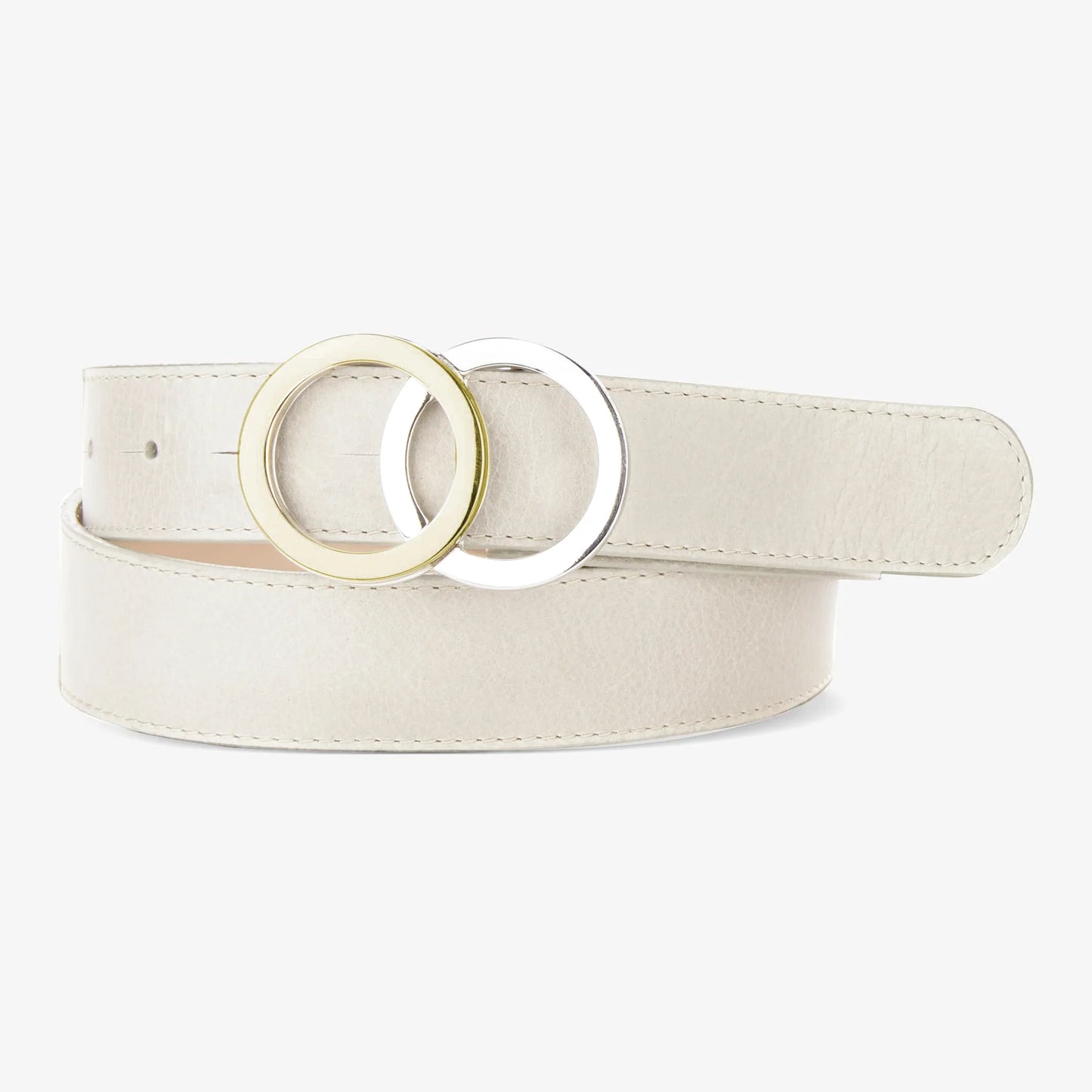 Brave Otir Pebbled Two Tone Buckle Belt