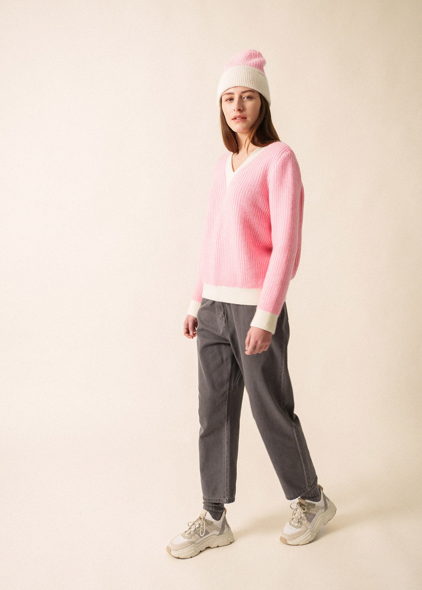 Saint James Courchevel Cozy V-Neck Sweater