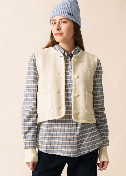 Saint James Jura Boiled Wool Vest