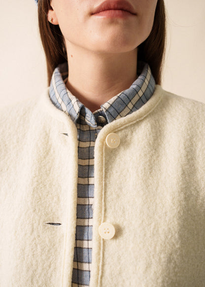 Saint James Jura Boiled Wool Vest