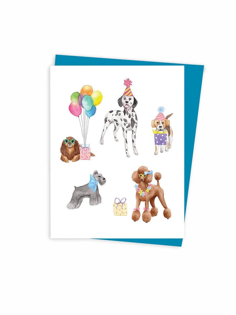 Happy Birthday Dogs Card