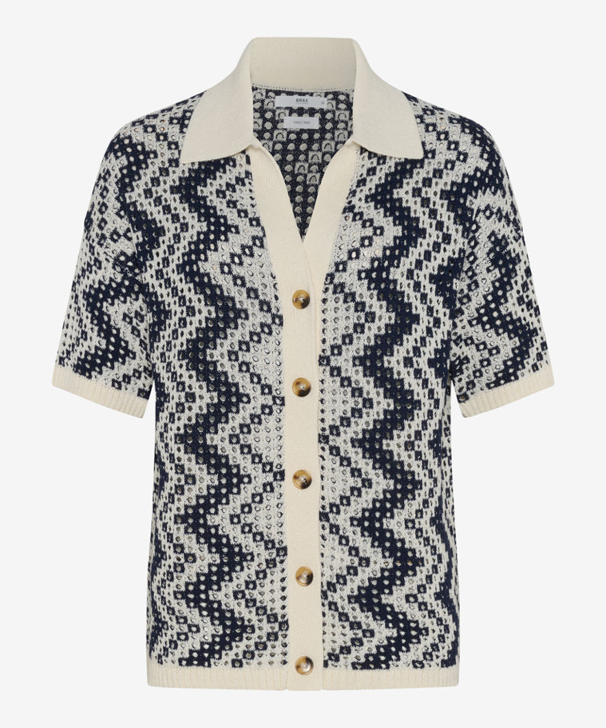 Brax Lillian Knit Button Cardigan