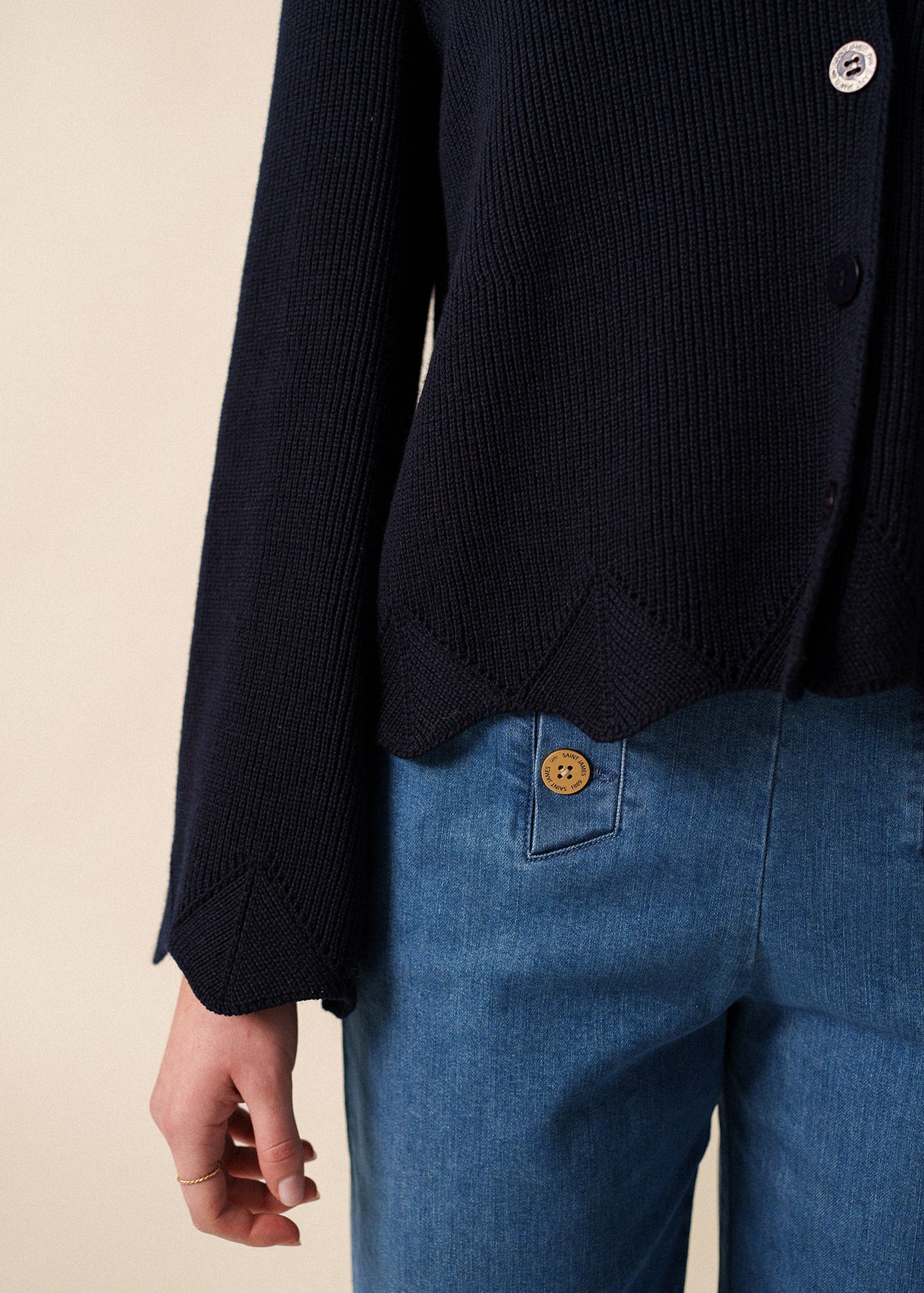 Saint James Les Menuires Cardigan