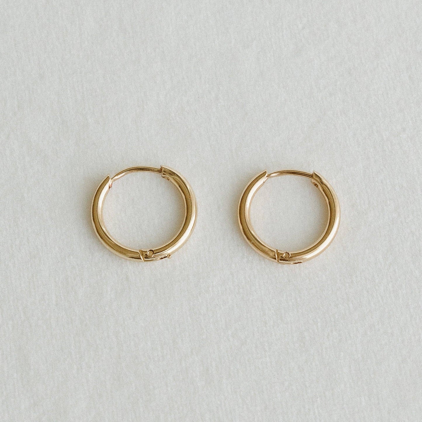 Thin Hoops: Mini (12mm)