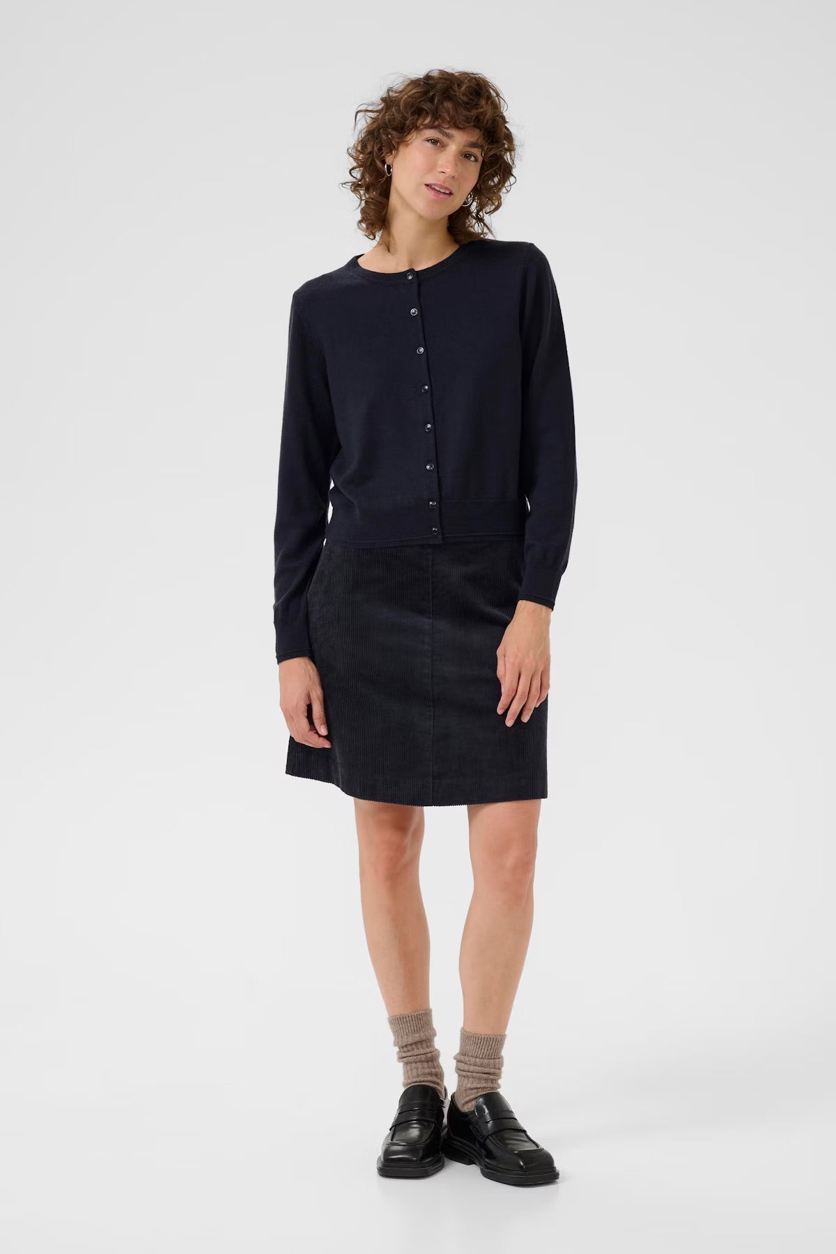 Part Two Noelani Fine Knit Wool Cardigan