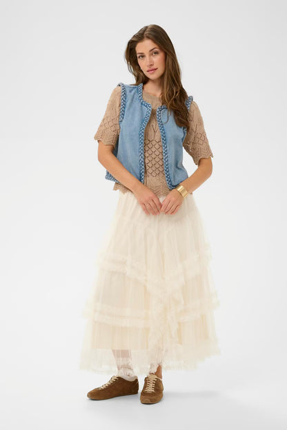 Cream Rina Waistcoat