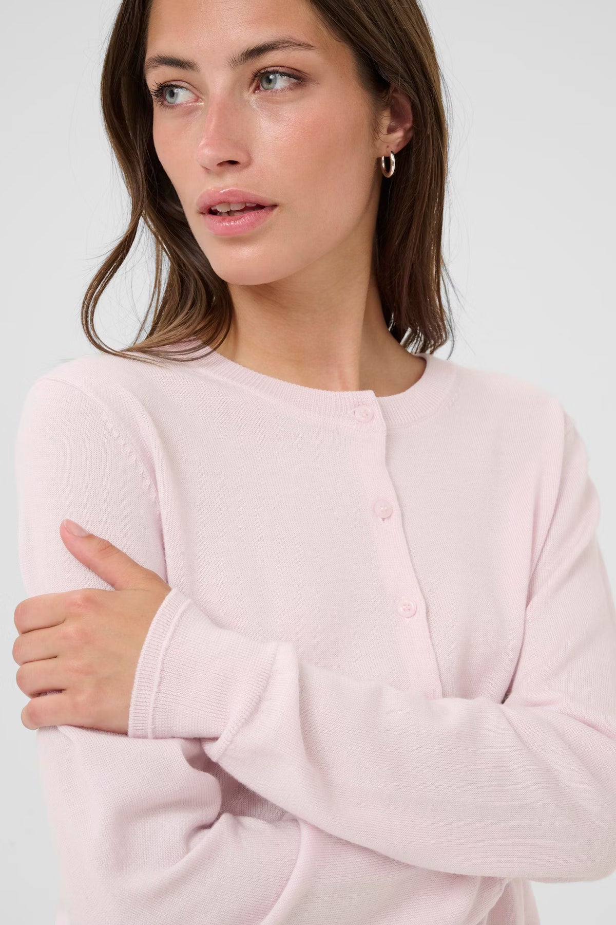 Part Two Noelani Fine Knit Wool Cardigan