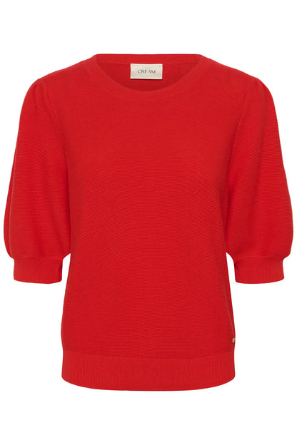 Cream Sillar Knit Pullover