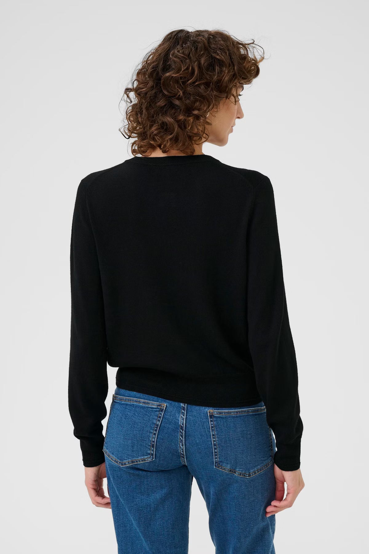 Part Two Noelani Fine Knit Wool Cardigan