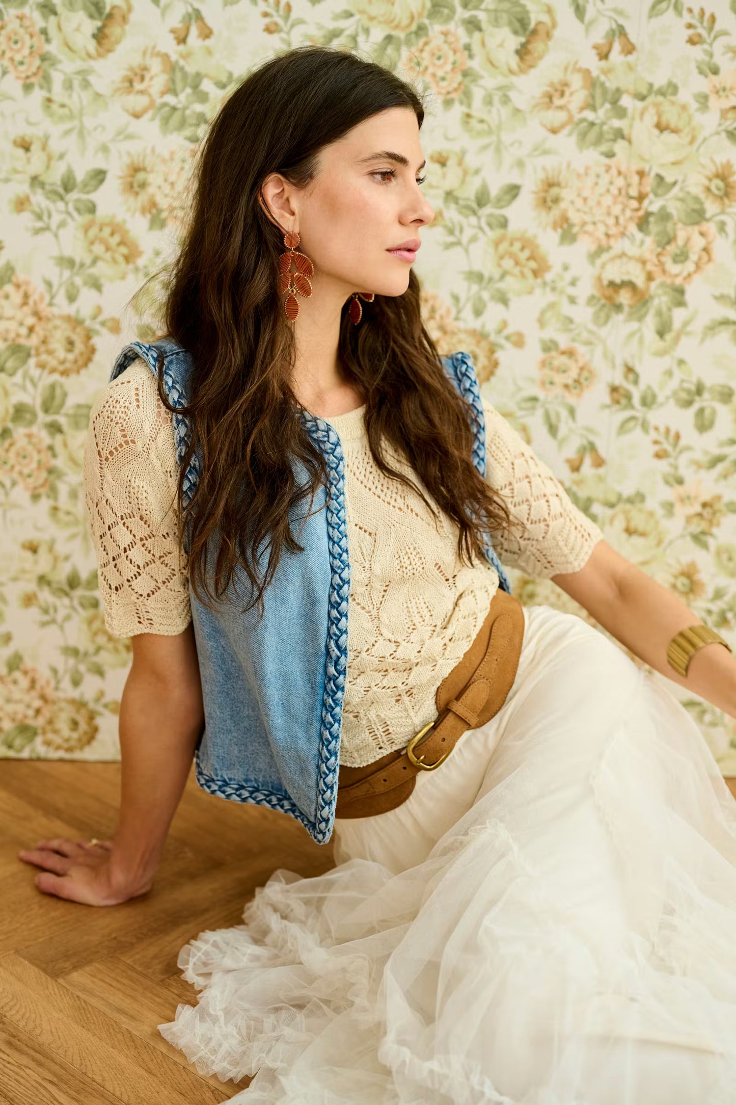 Cream Rina Waistcoat