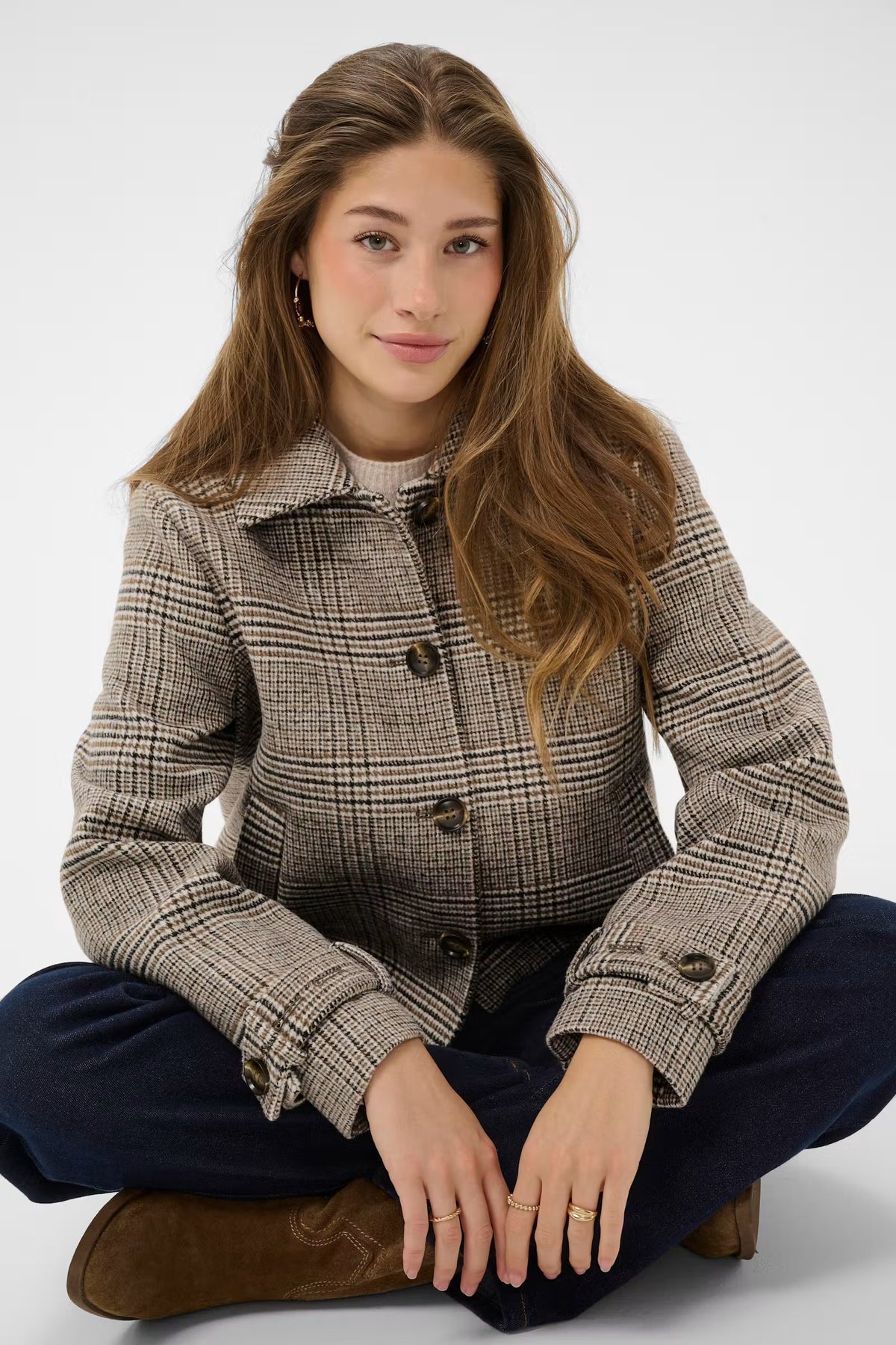 CREAM Georg Short Coat