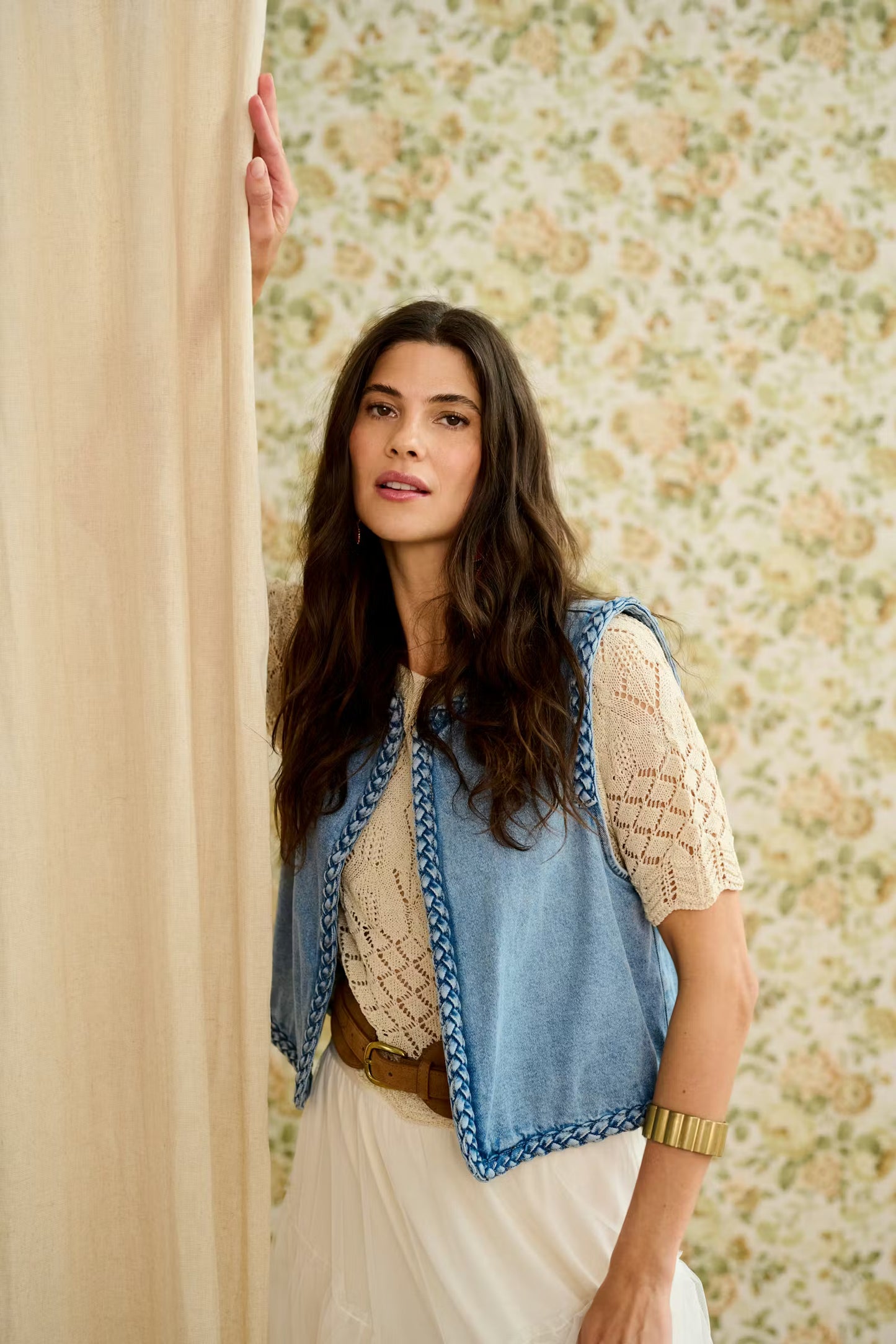 Cream Rina Waistcoat