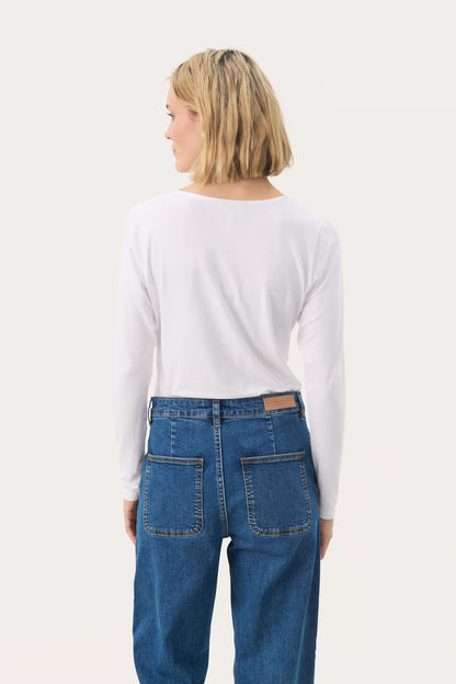 Part Two Nemajas Basic Jersey Top