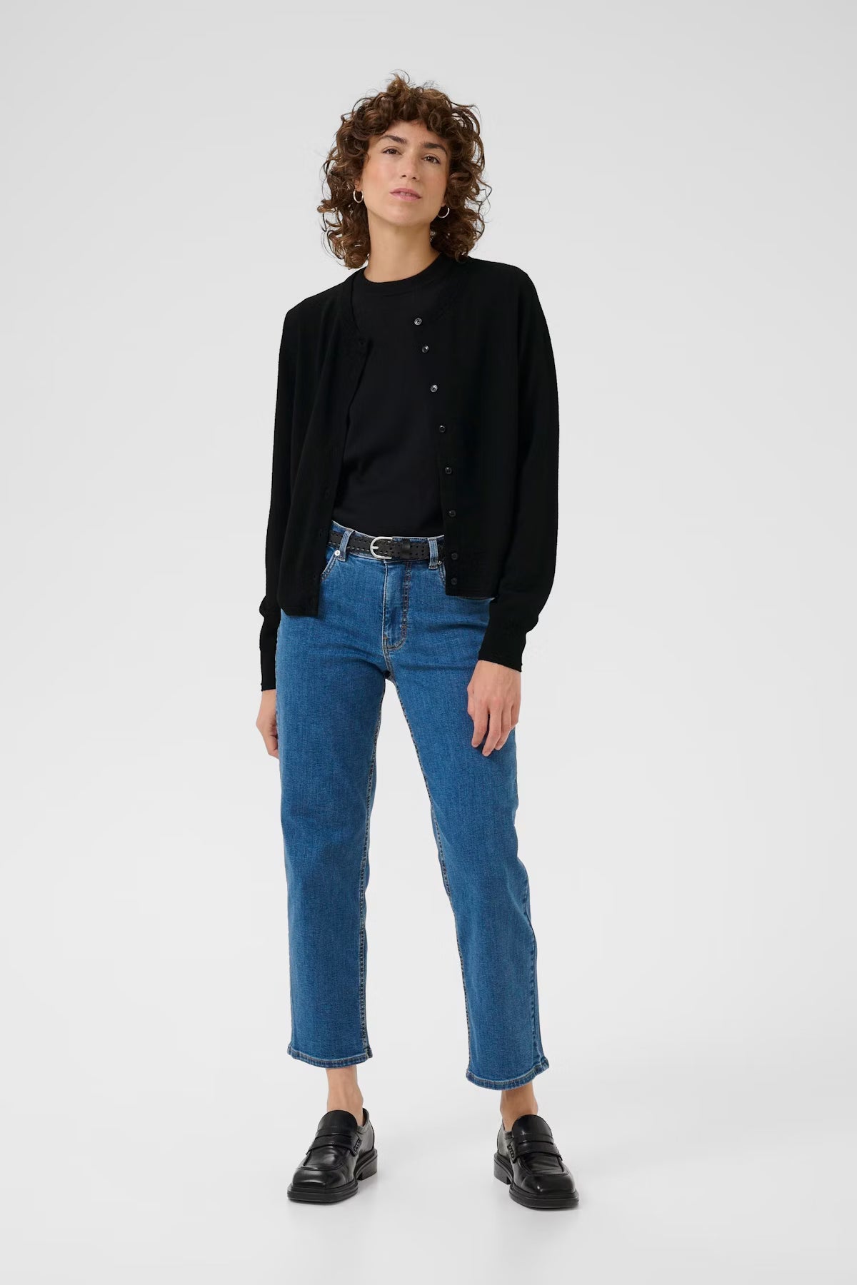 Part Two Noelani Fine Knit Wool Cardigan