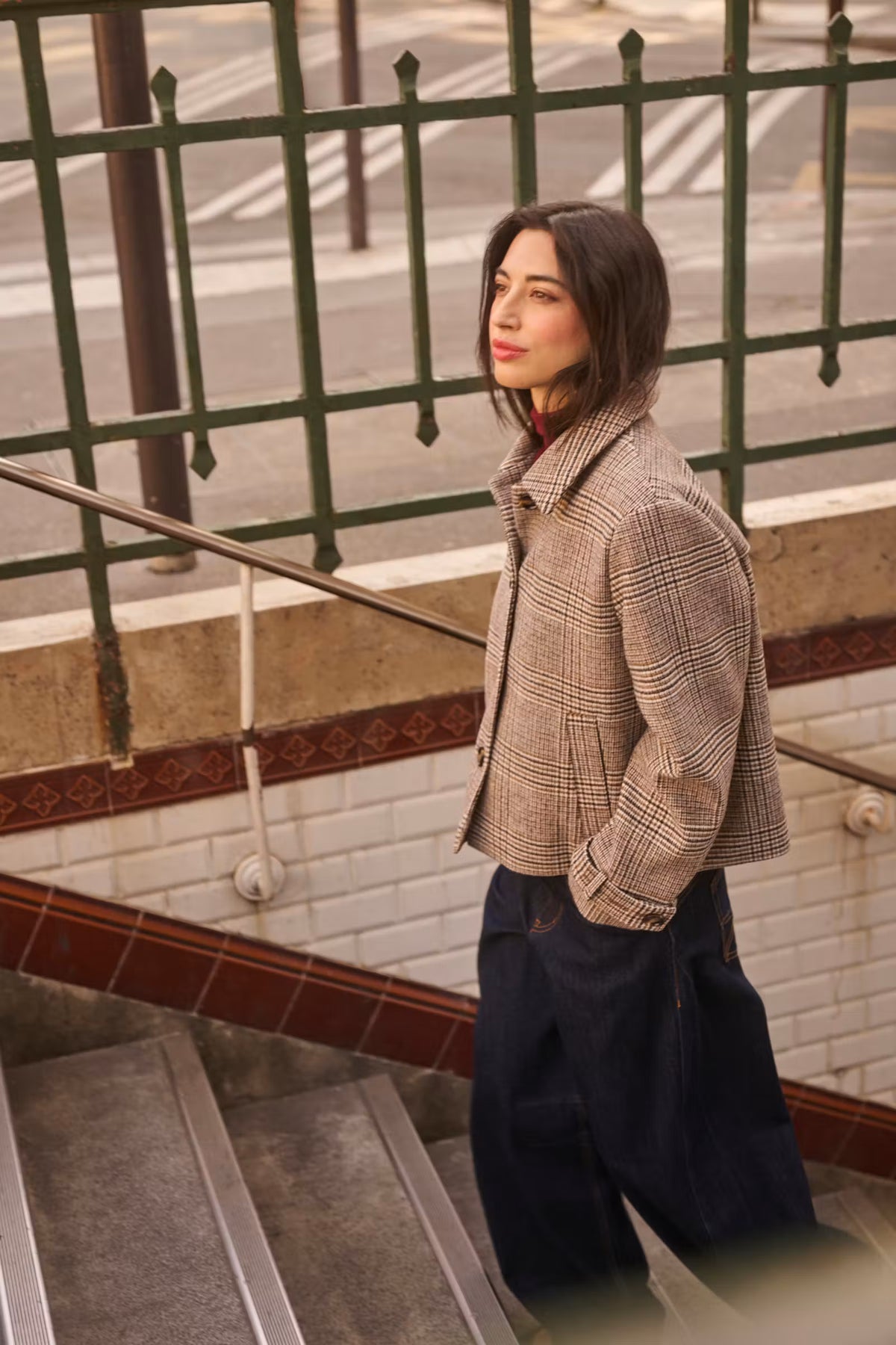 CREAM Georg Short Coat