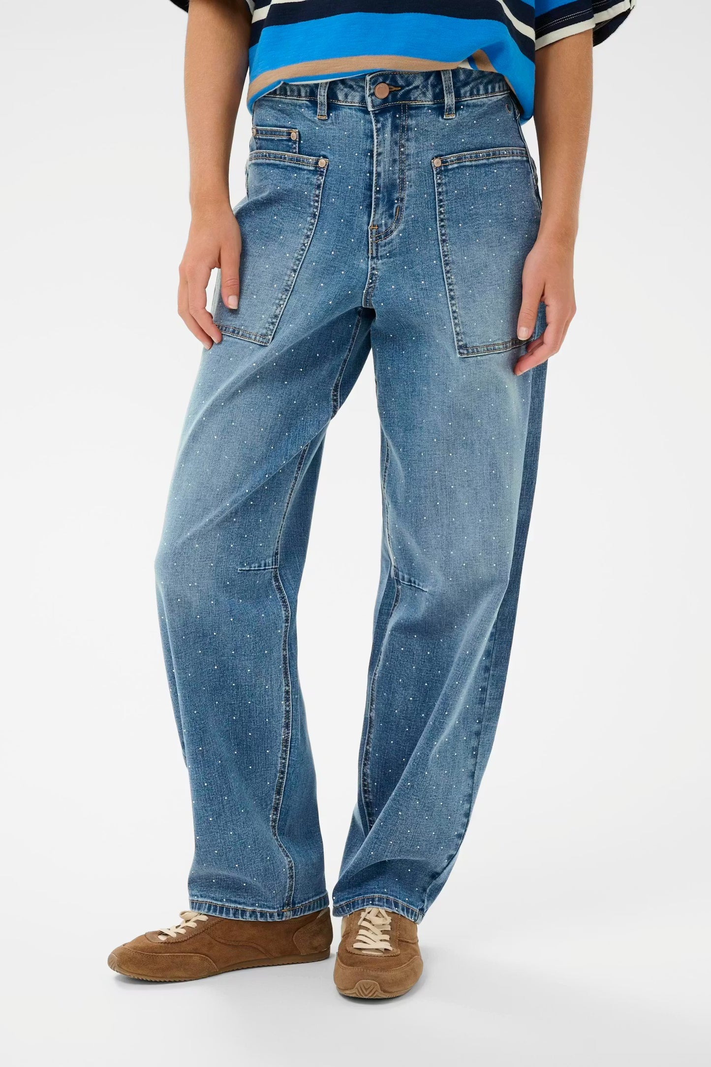 CREAM Svea Barrel Leg Jeans